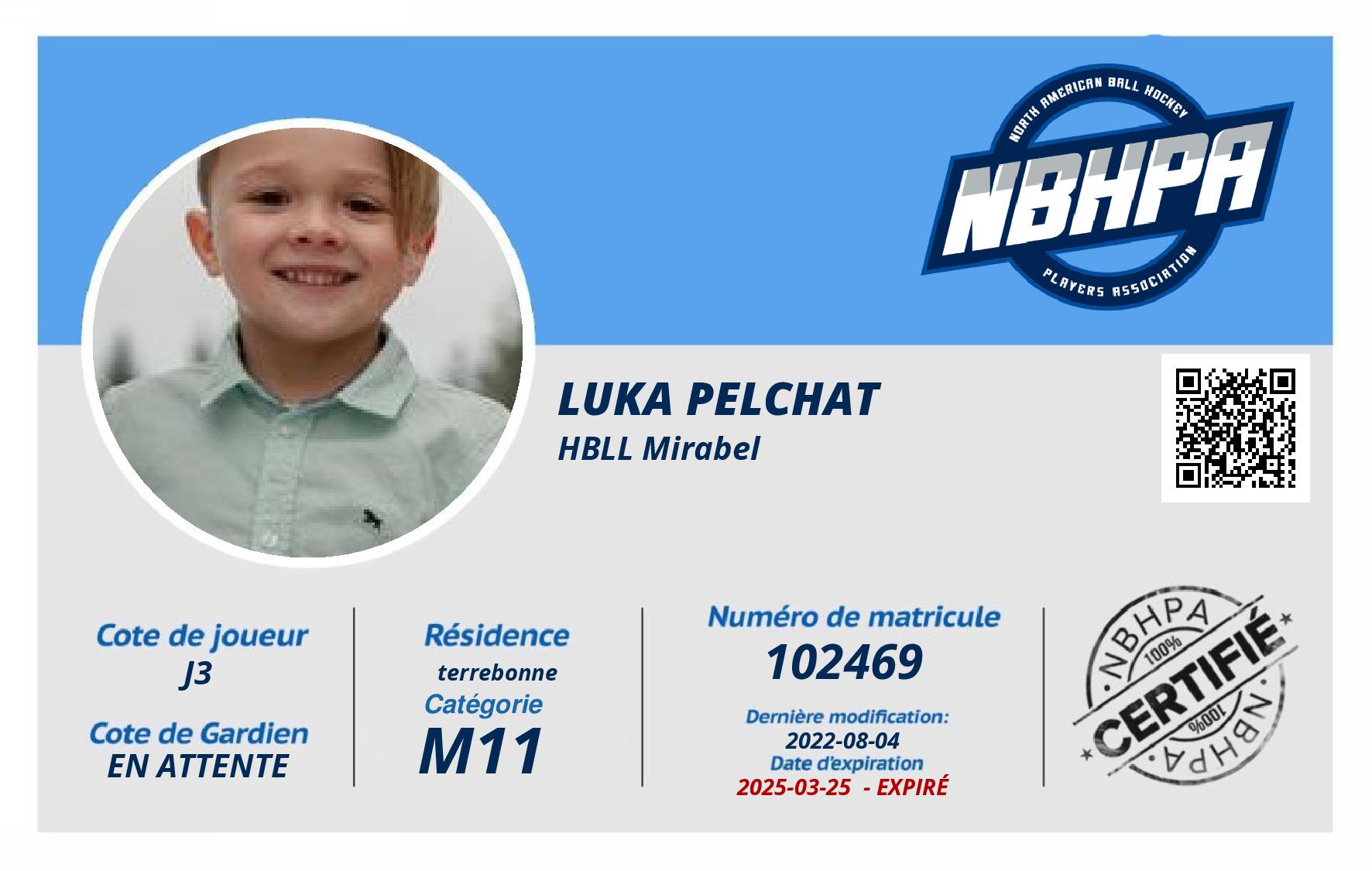 luka pelchat