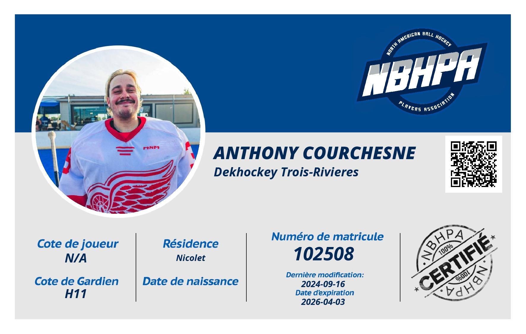 Anthony Courchesne