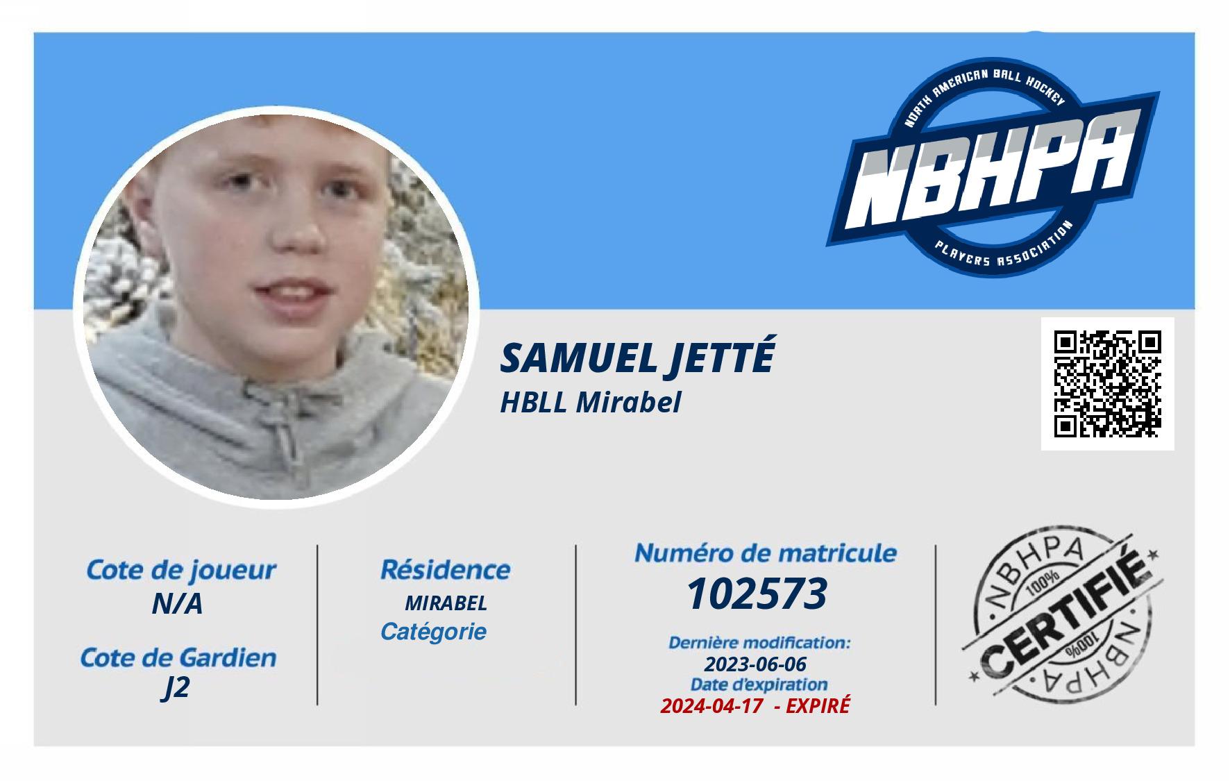 Samuel Jetté