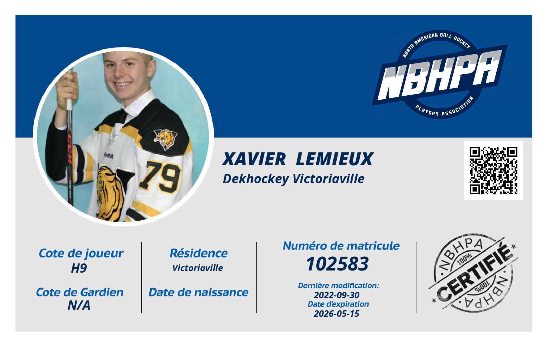 Xavier  Lemieux