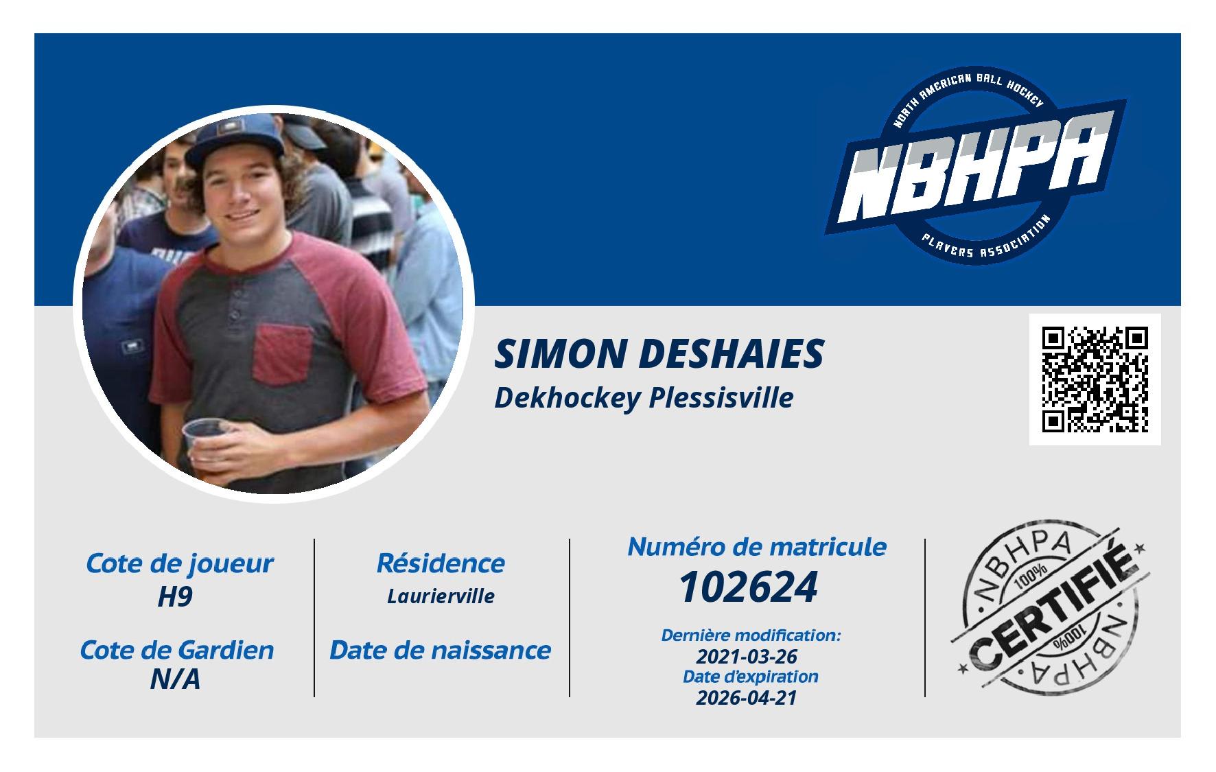 Simon Deshaies