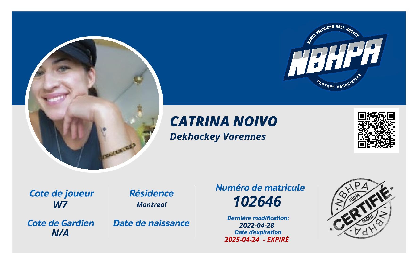 Catrina Noivo