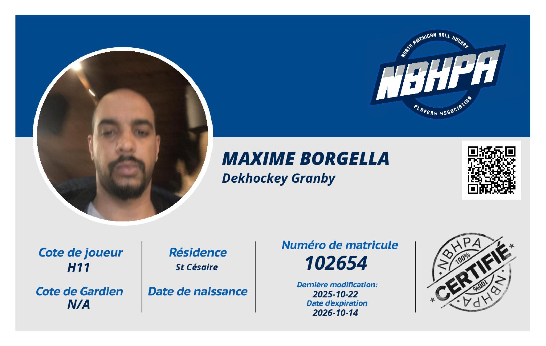 Maxime Borgella