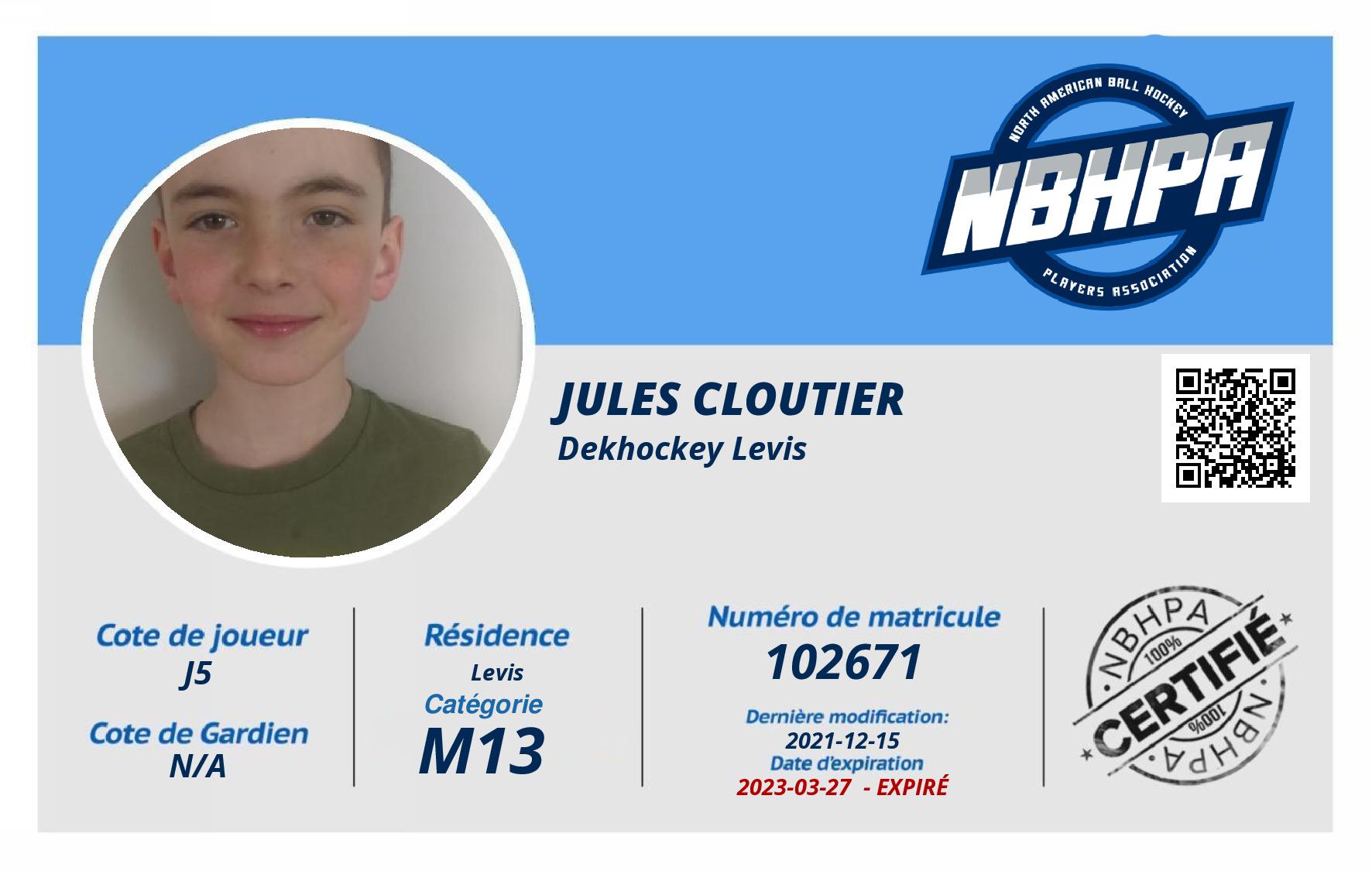Jules Cloutier