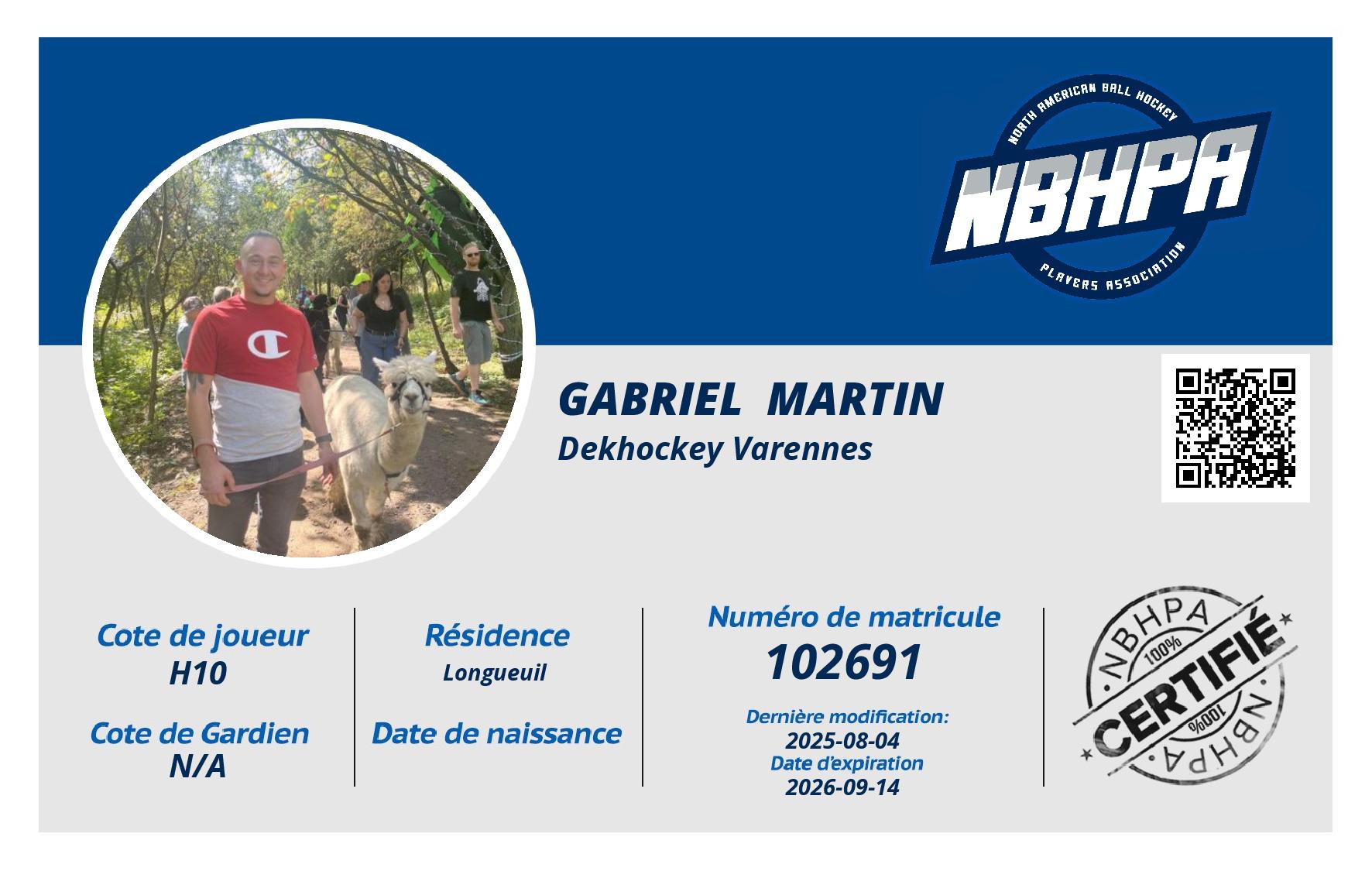 Gabriel  Martin
