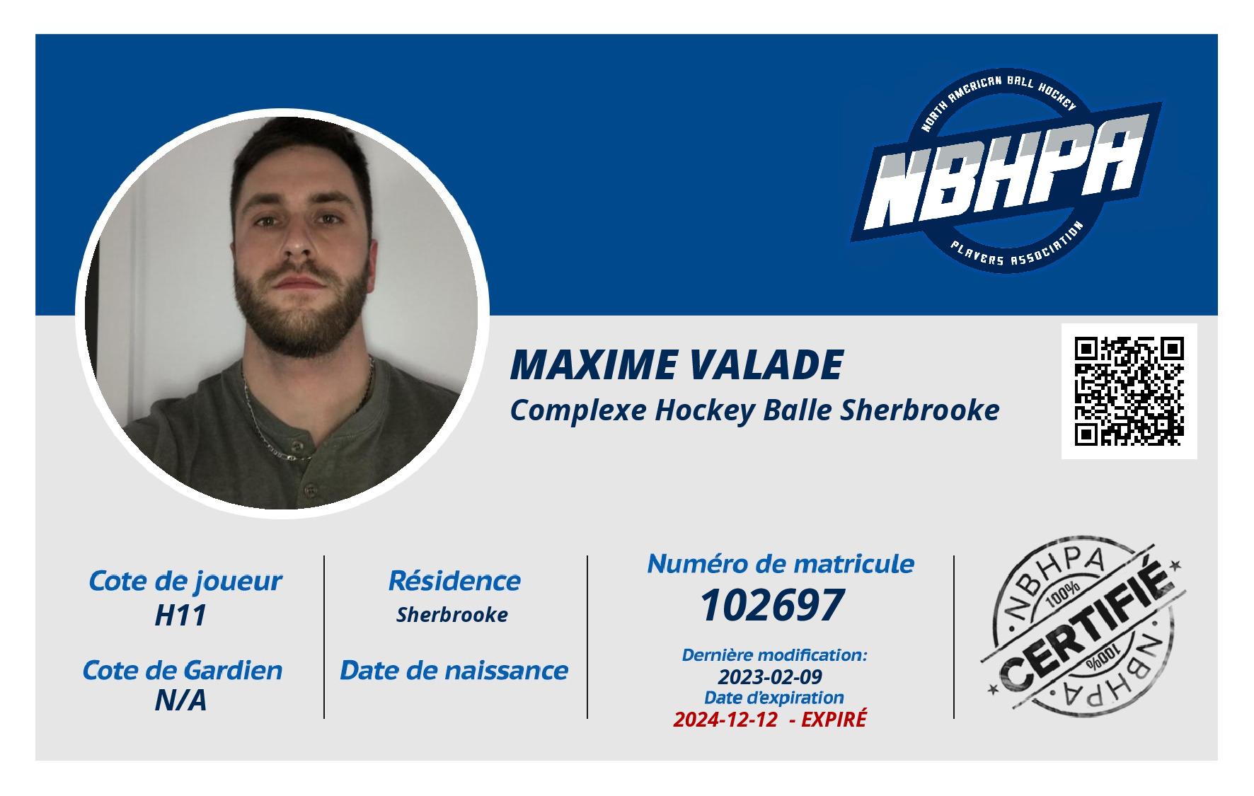 Maxime Valade