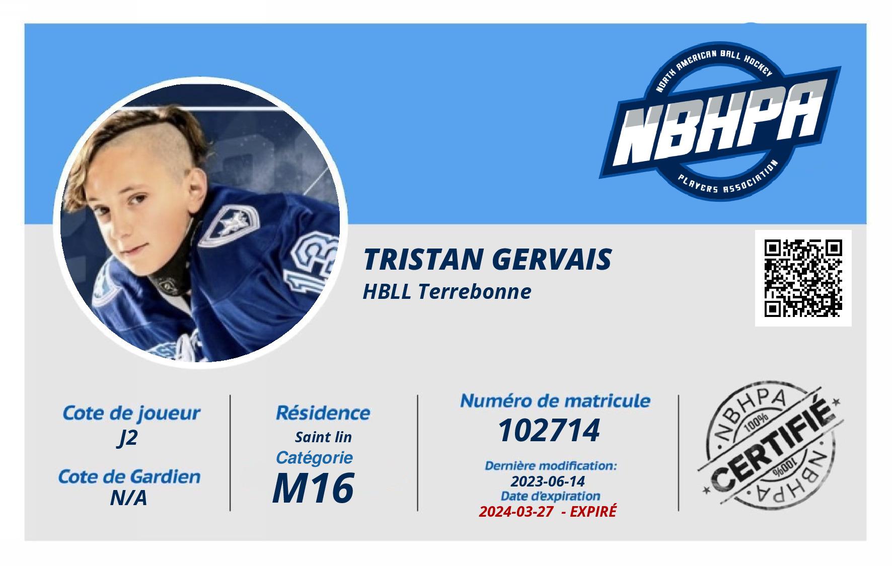 Tristan Gervais