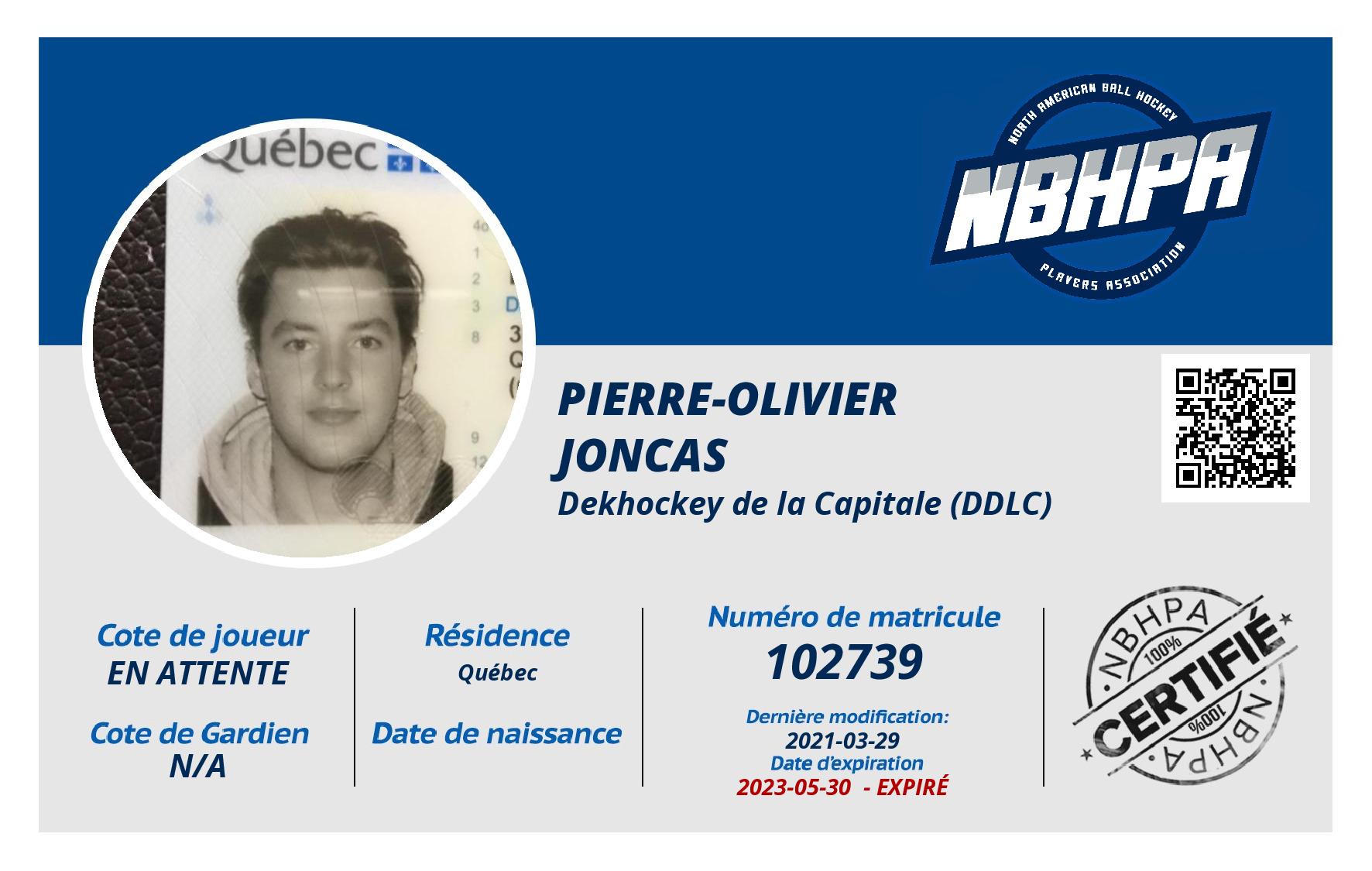 Pierre-Olivier  Joncas