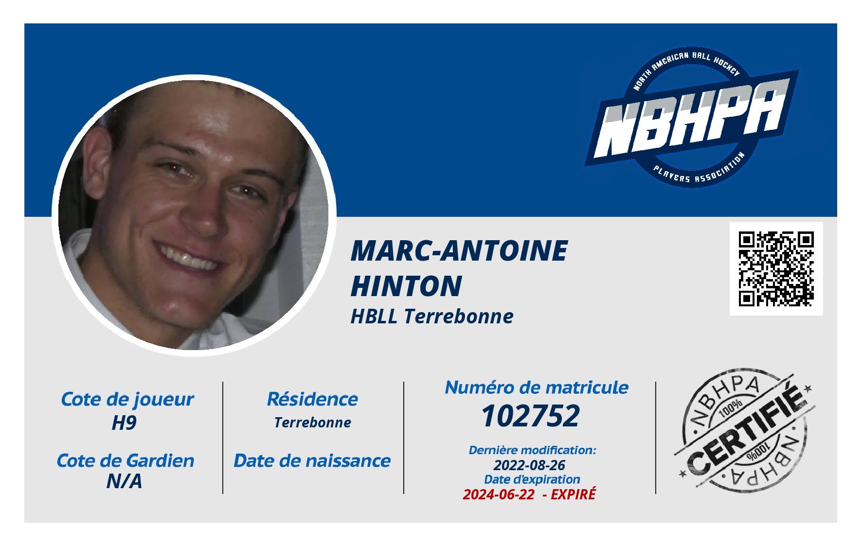 Marc-Antoine Hinton