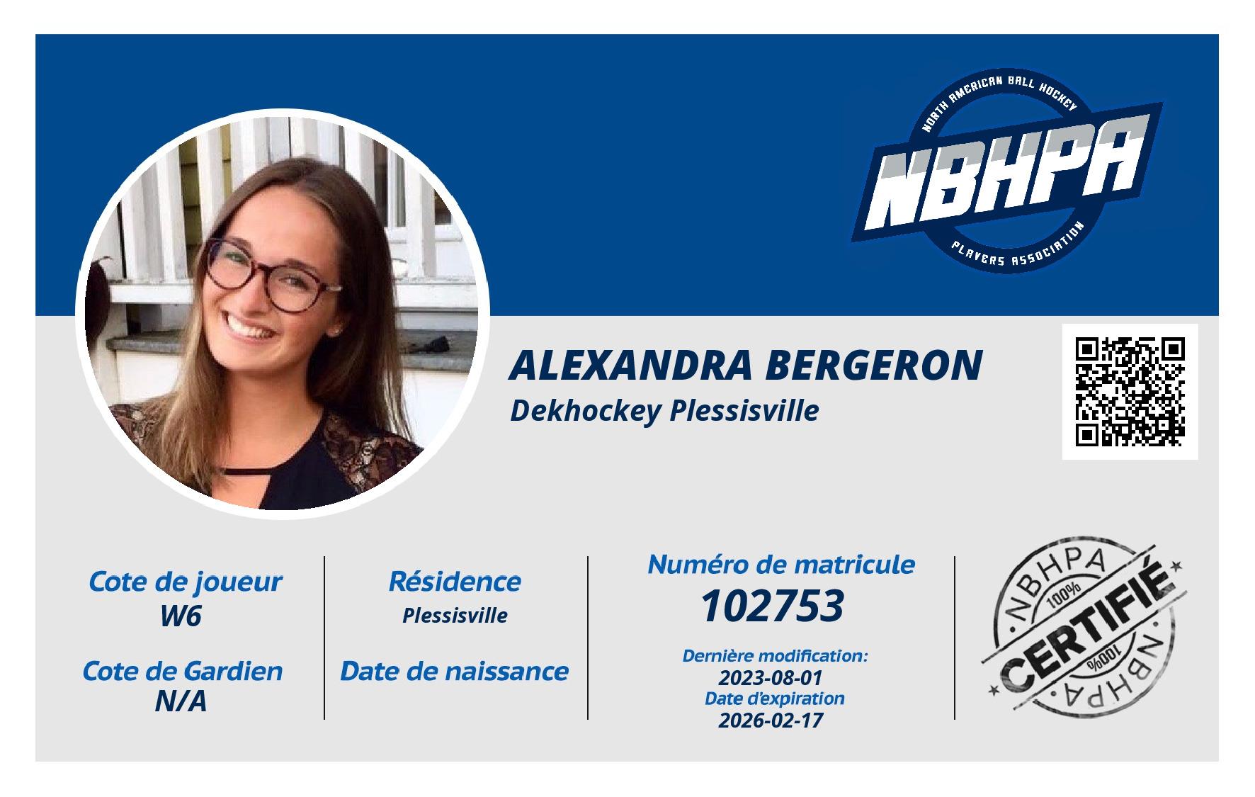 Alexandra Bergeron