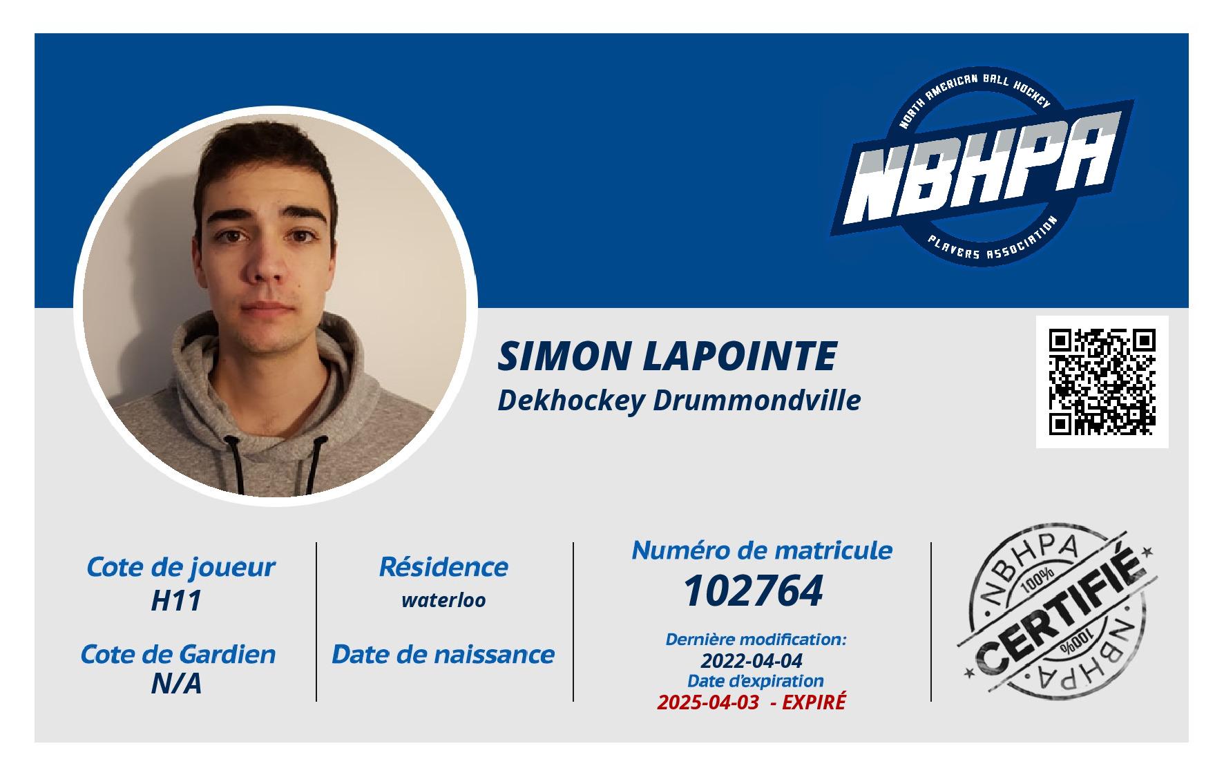 Simon Lapointe