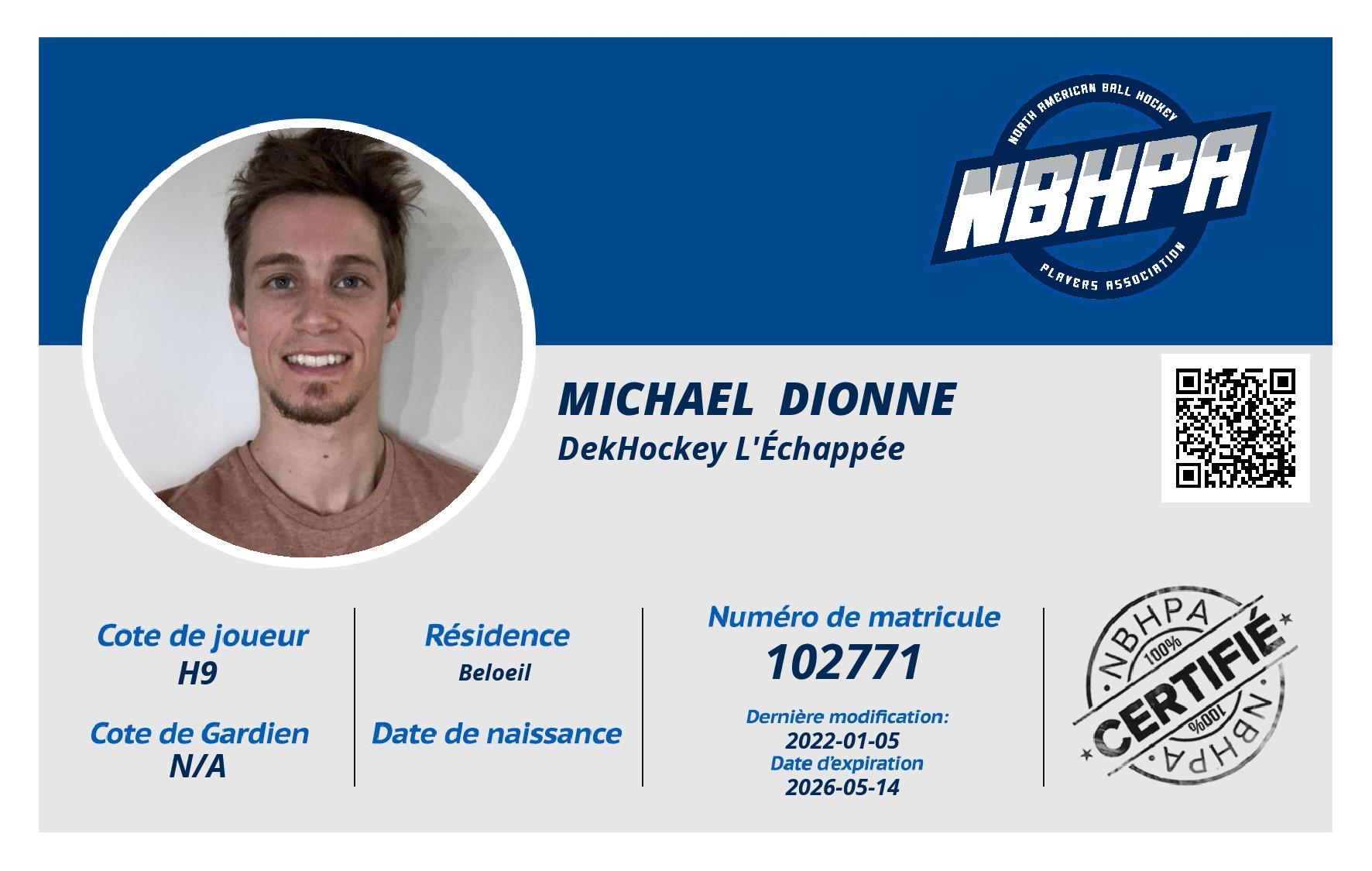 Michael  Dionne 