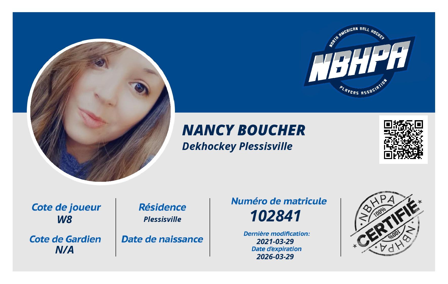 Nancy Boucher