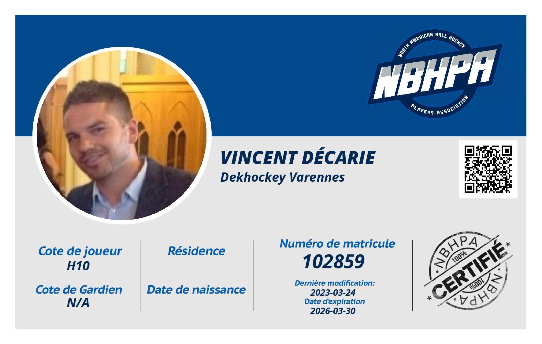 Vincent Décarie
