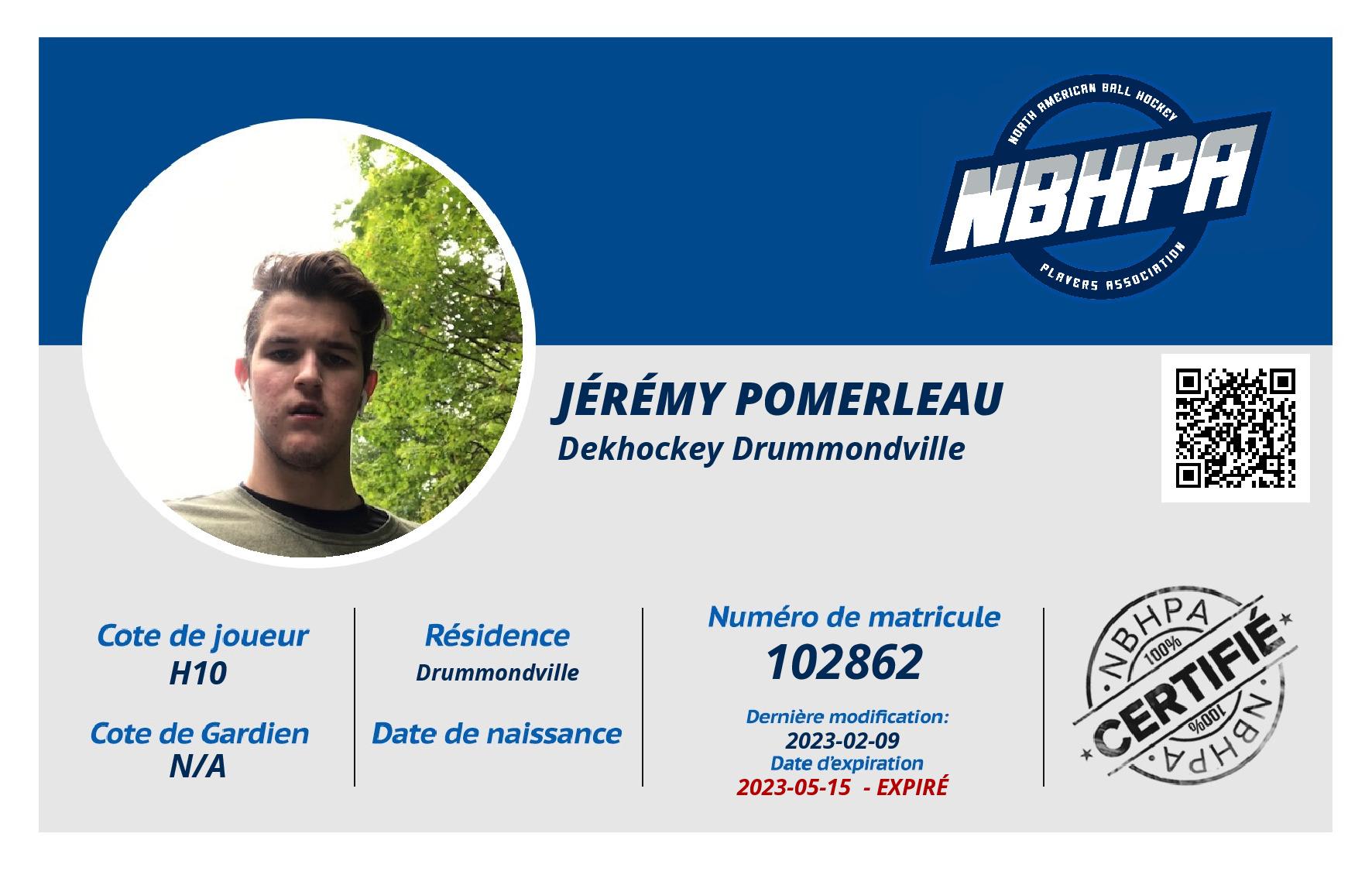 Jérémy Pomerleau