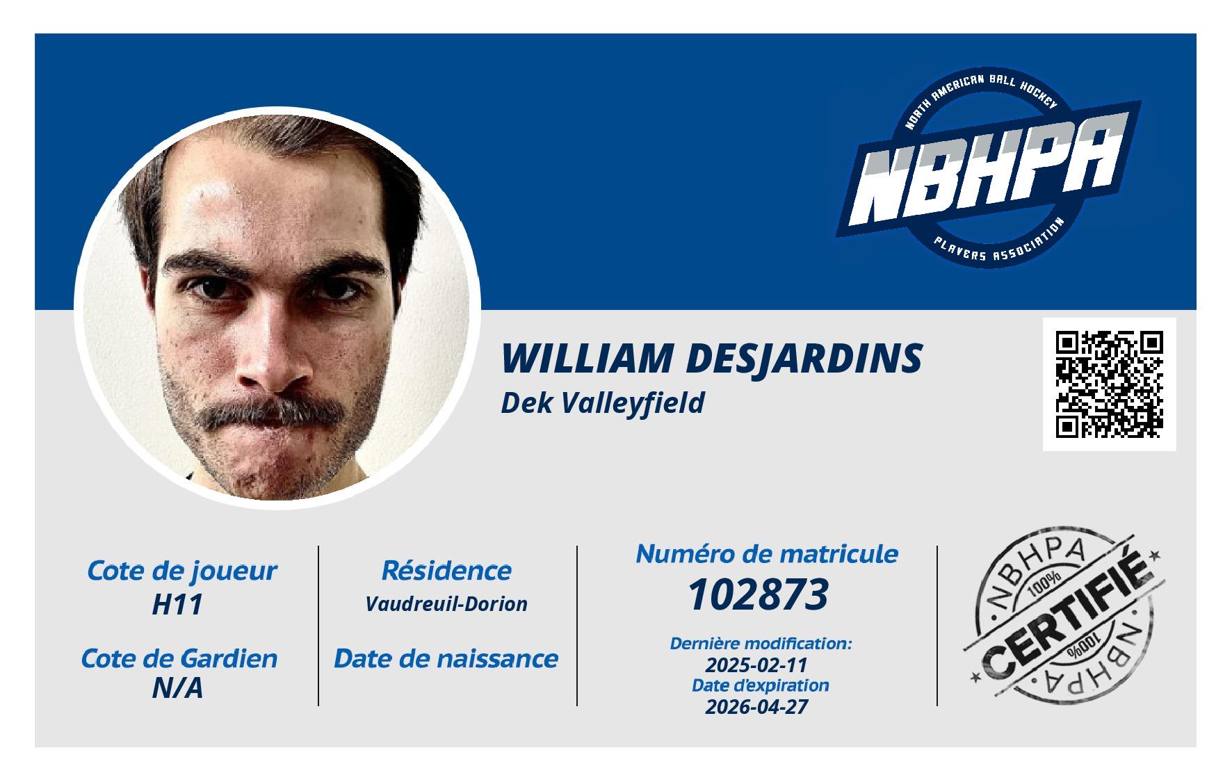 William Desjardins