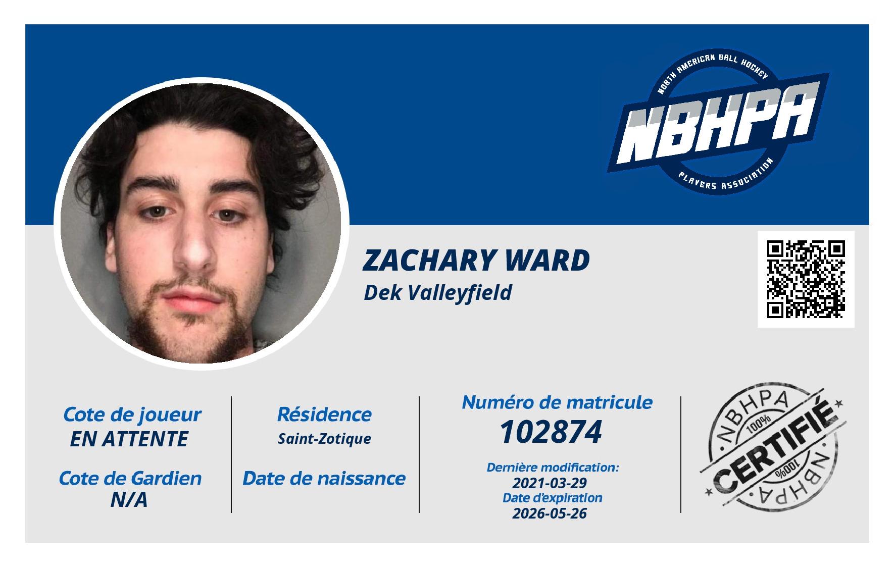 Zachary Ward