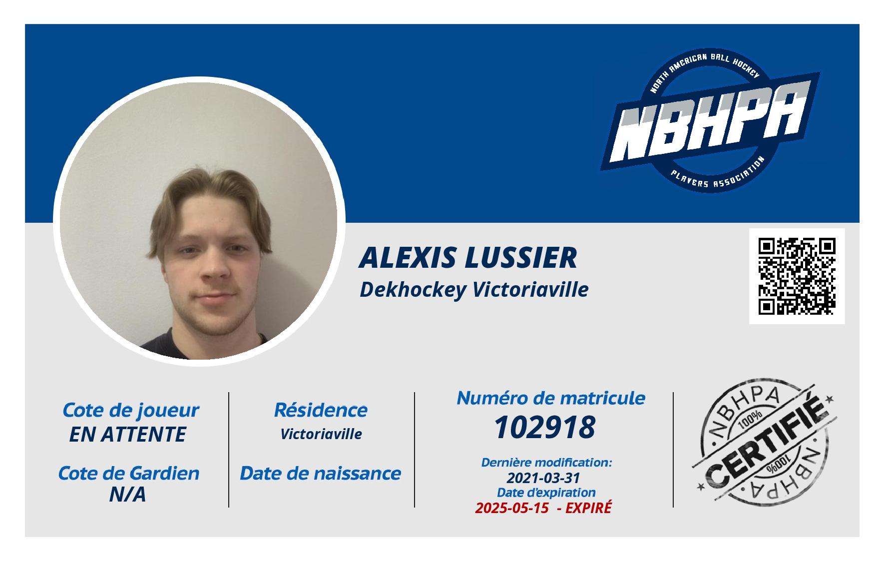 Alexis Lussier