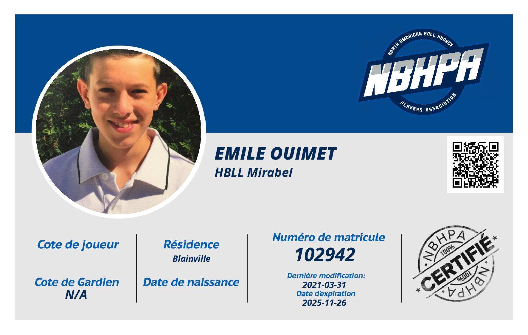 Emile Ouimet
