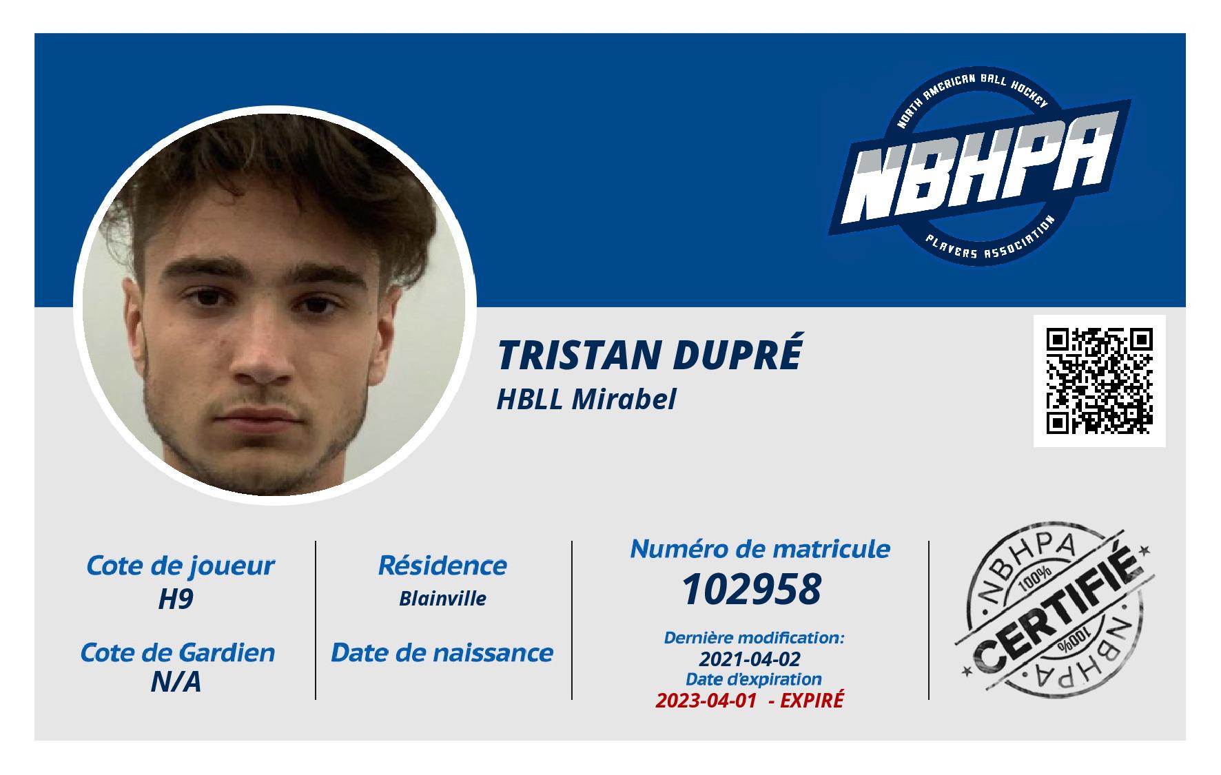 Tristan Dupré