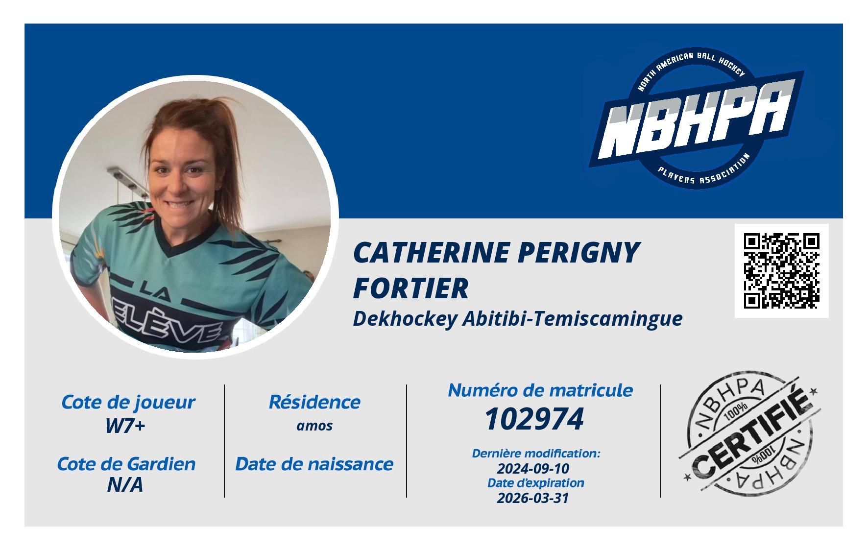 Catherine Perigny Fortier