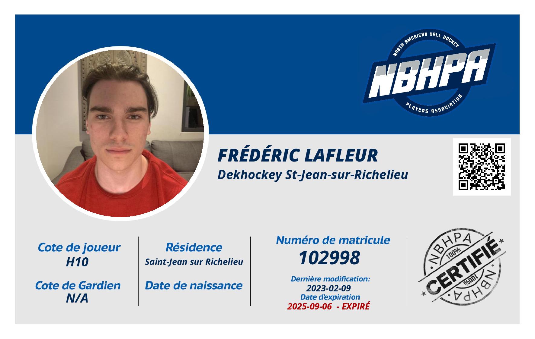 Frédéric Lafleur