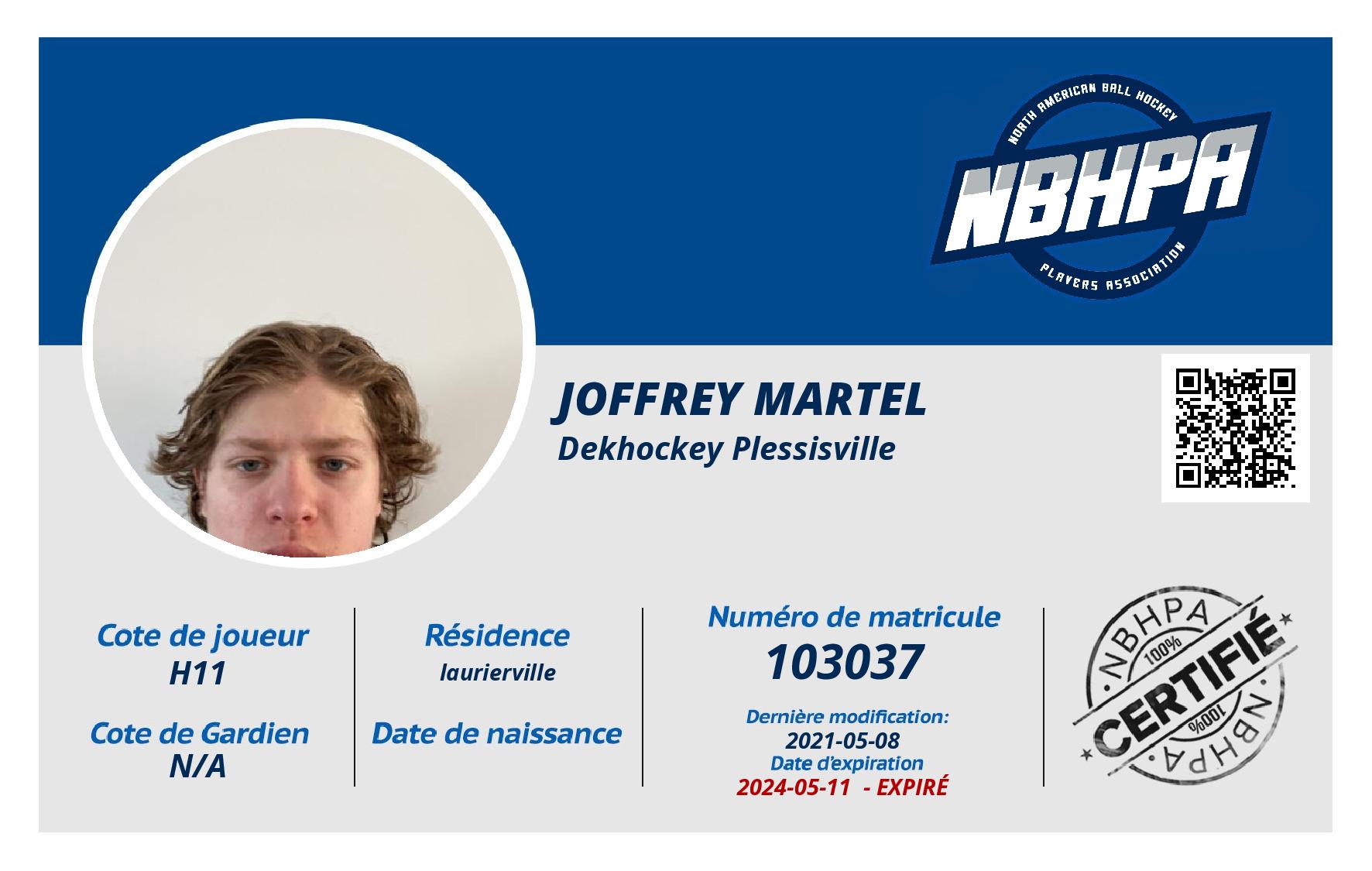 Joffrey Martel