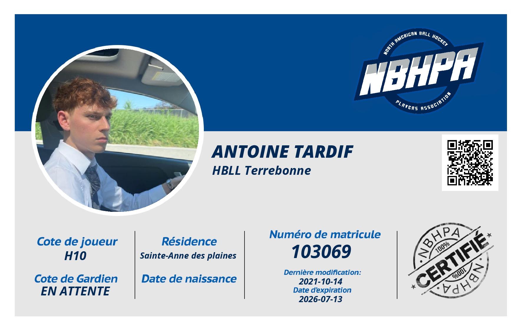 Antoine Tardif 