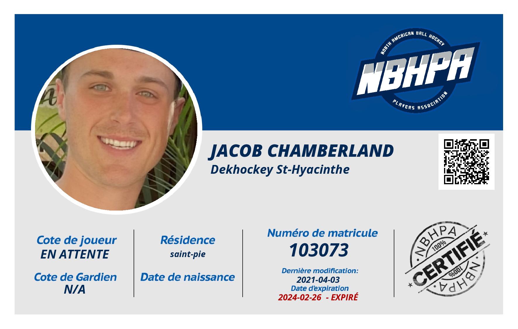 Jacob Chamberland