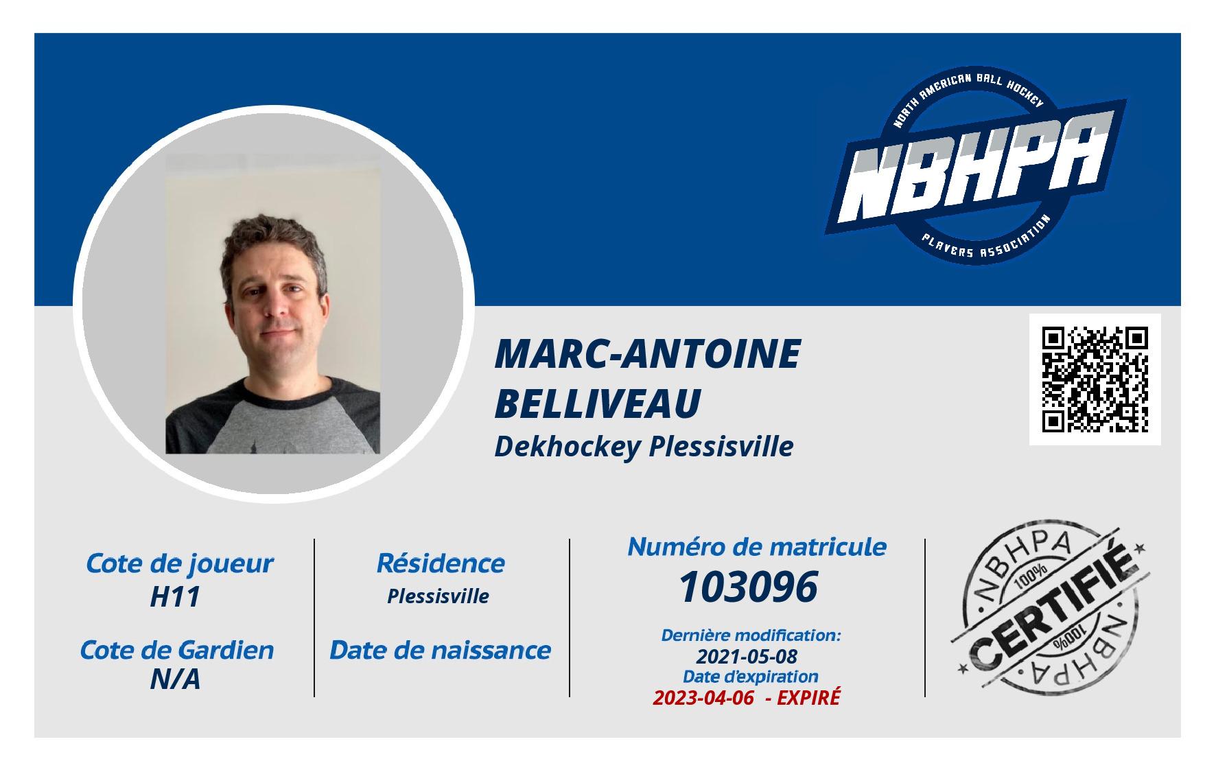 Marc-Antoine Belliveau