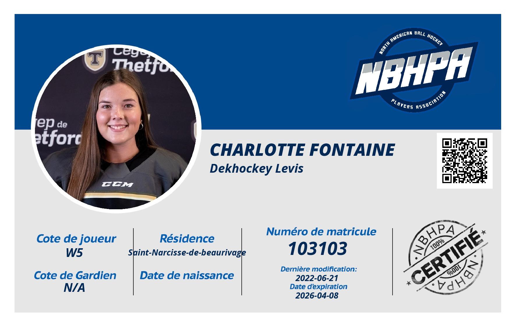 Charlotte Fontaine