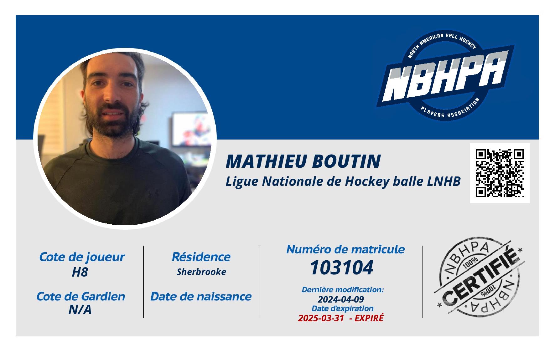 Mathieu Boutin