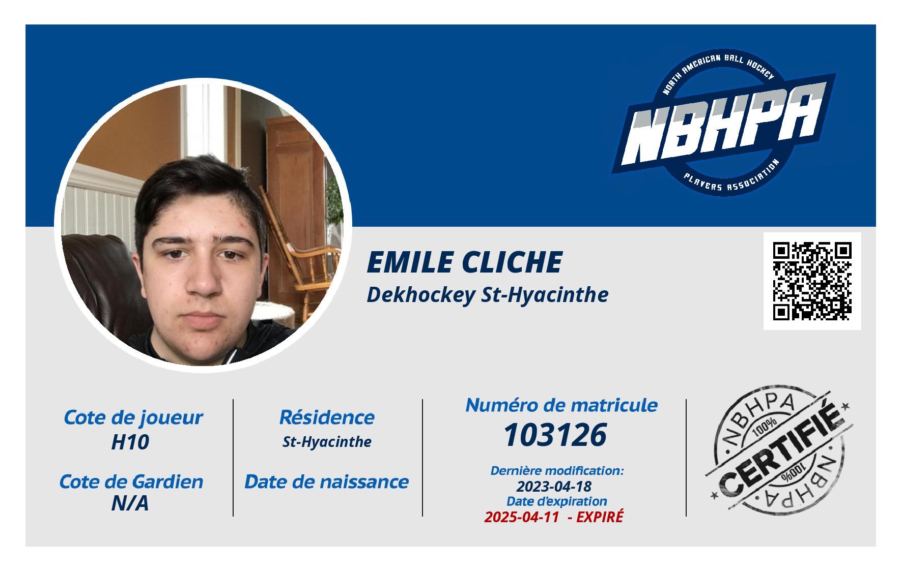 Emile Cliche