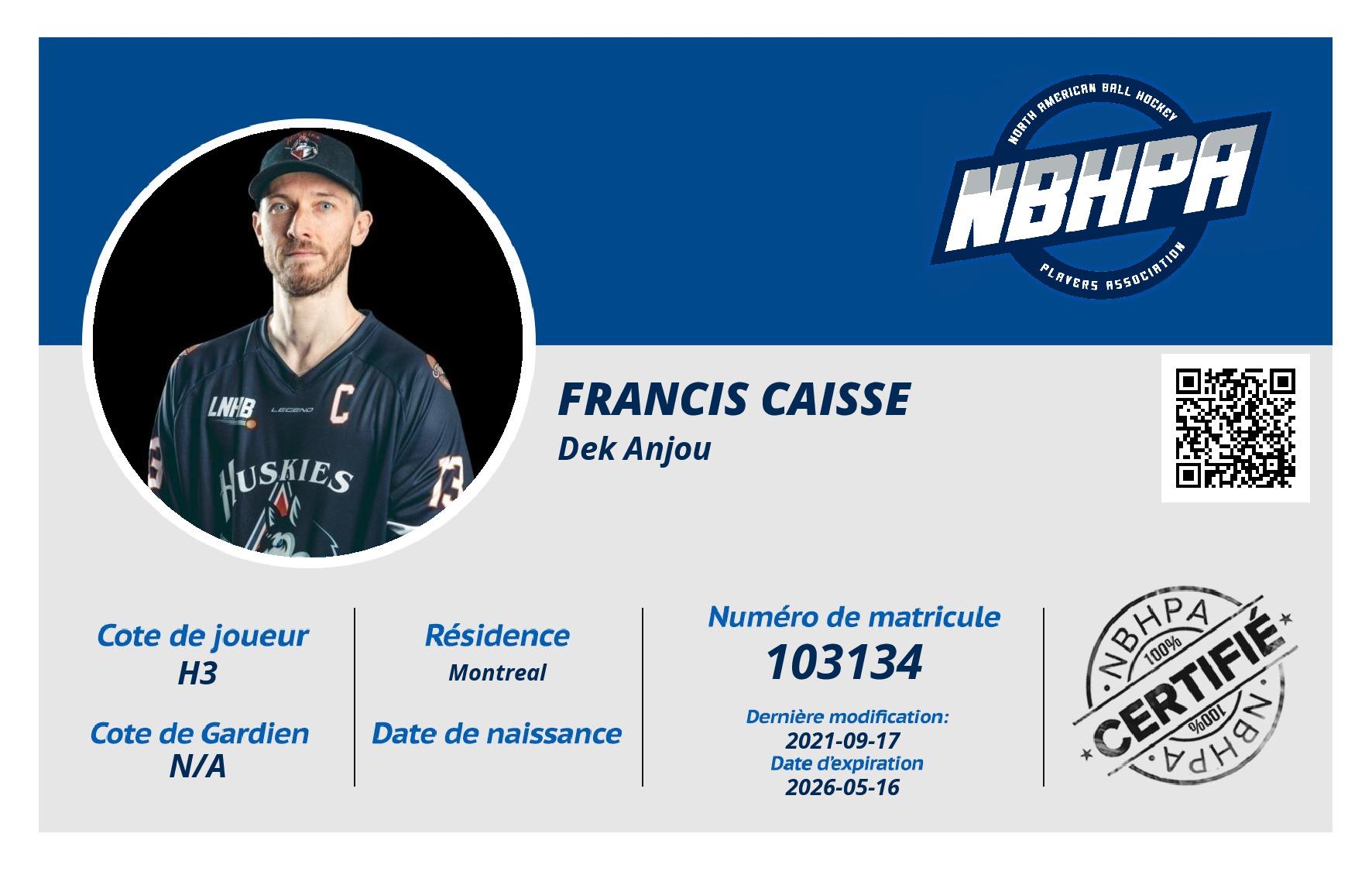 Francis Caisse