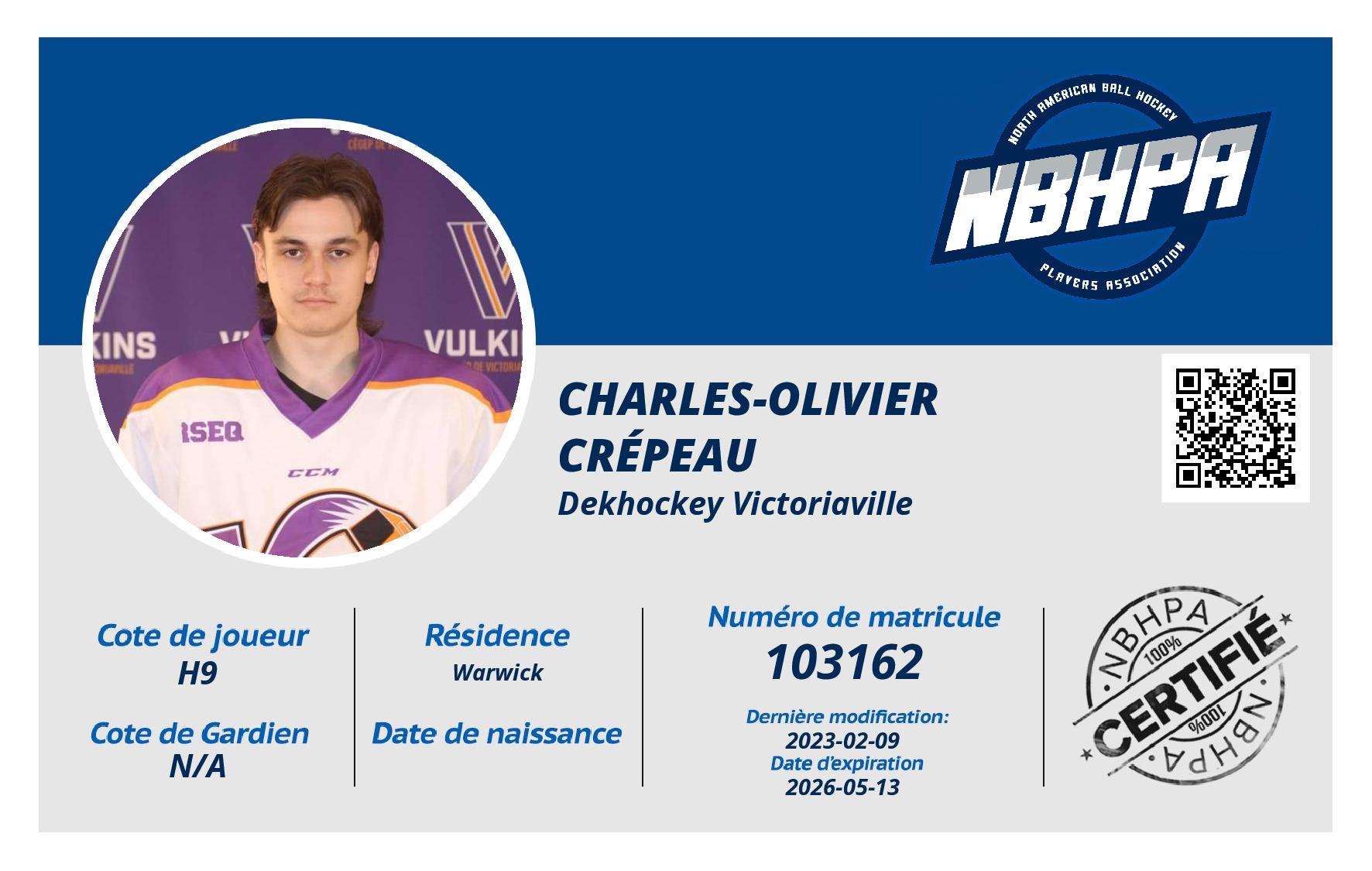 Charles-Olivier Crépeau 