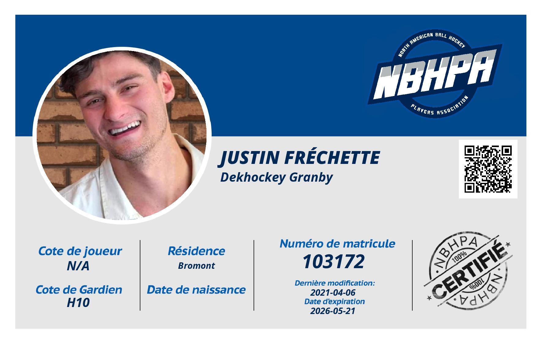 Justin Fréchette