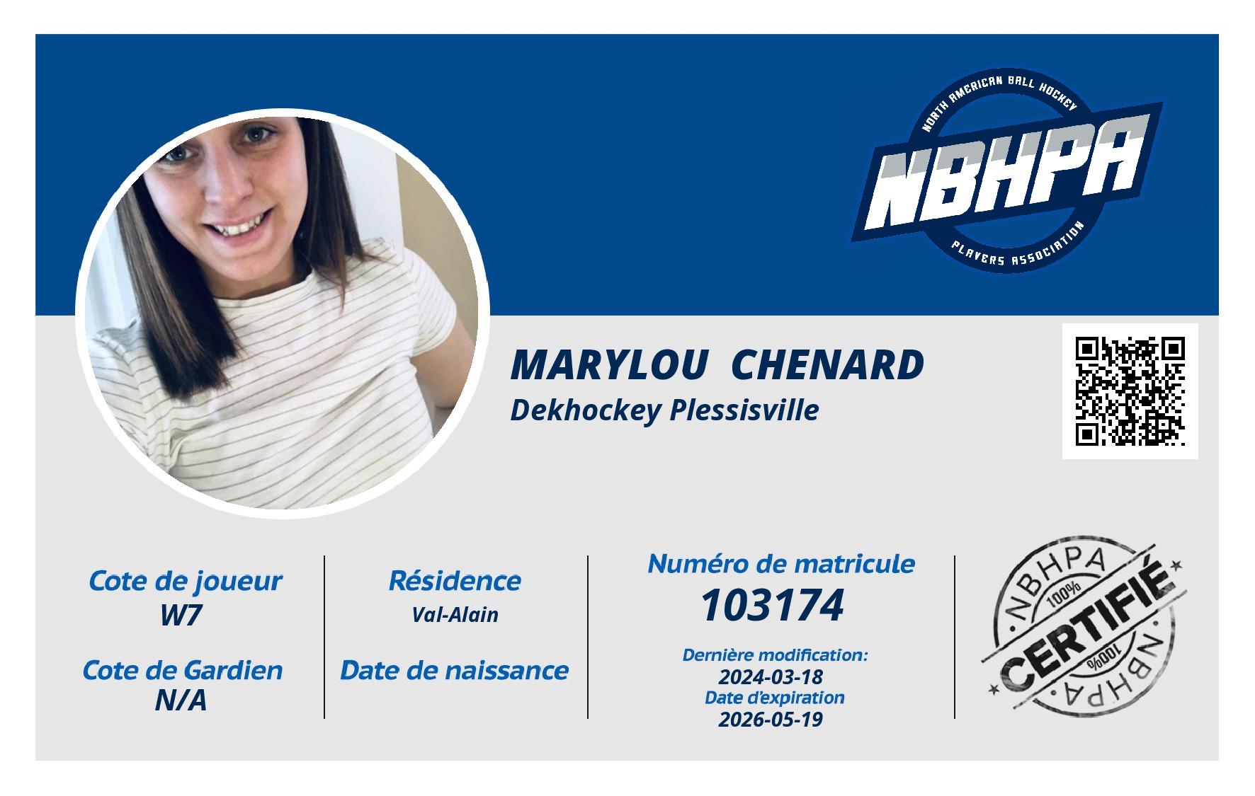 Marylou  Chenard 