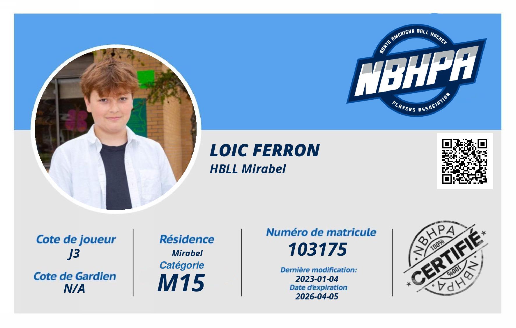 Loic Ferron