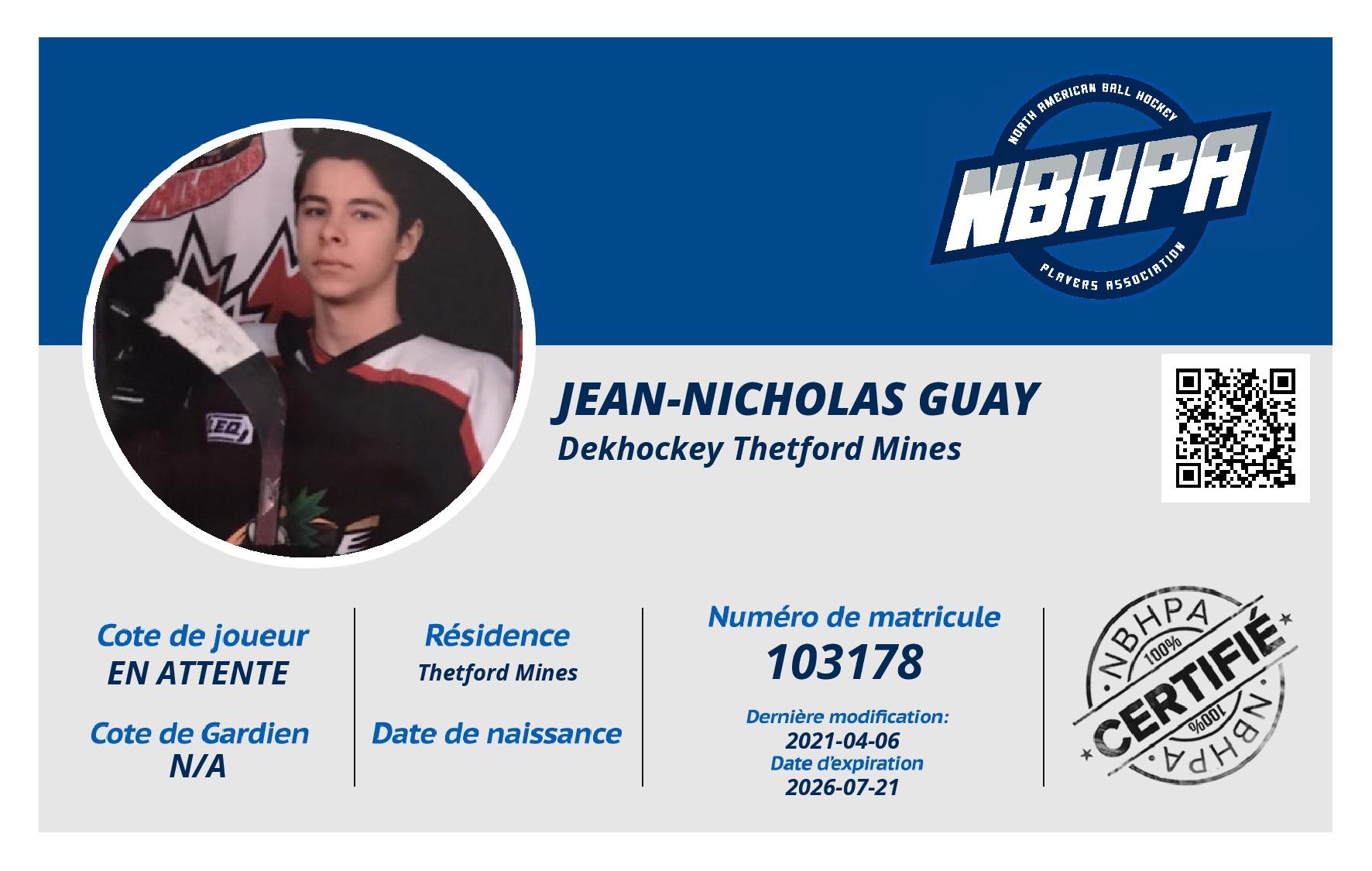 Jean-Nicholas Guay
