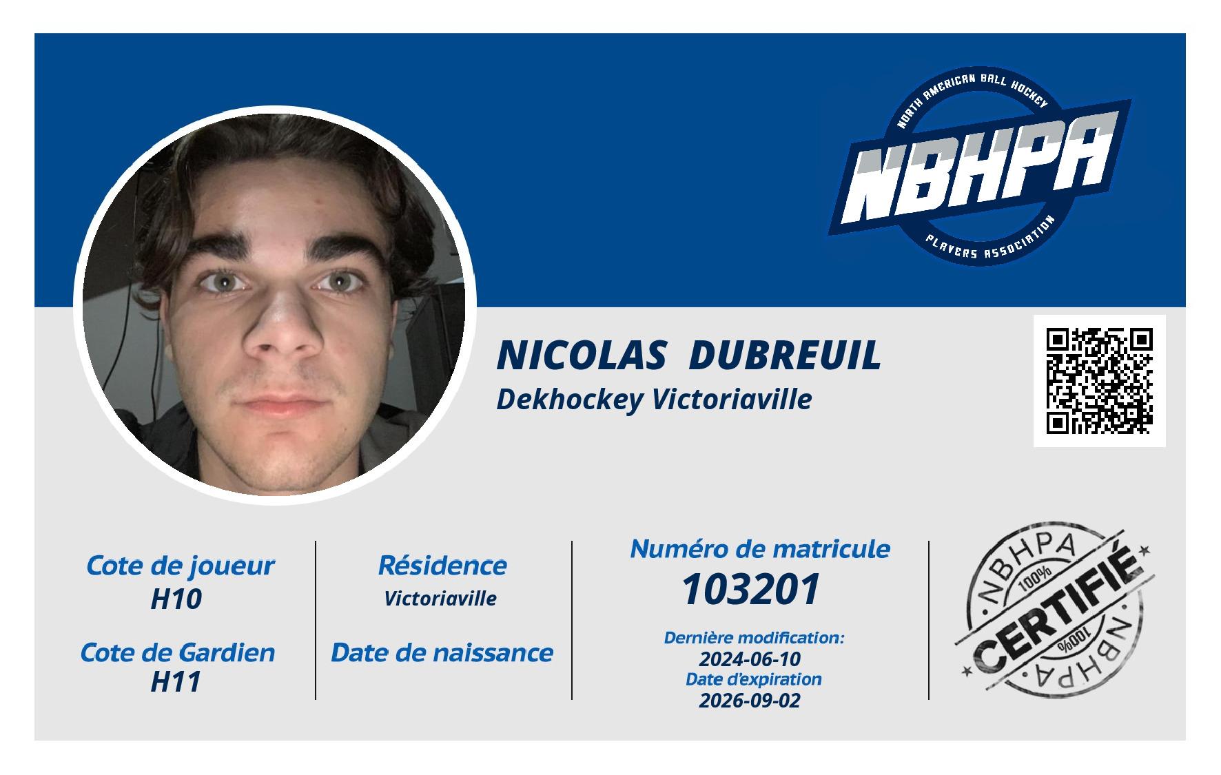 Nicolas  Dubreuil