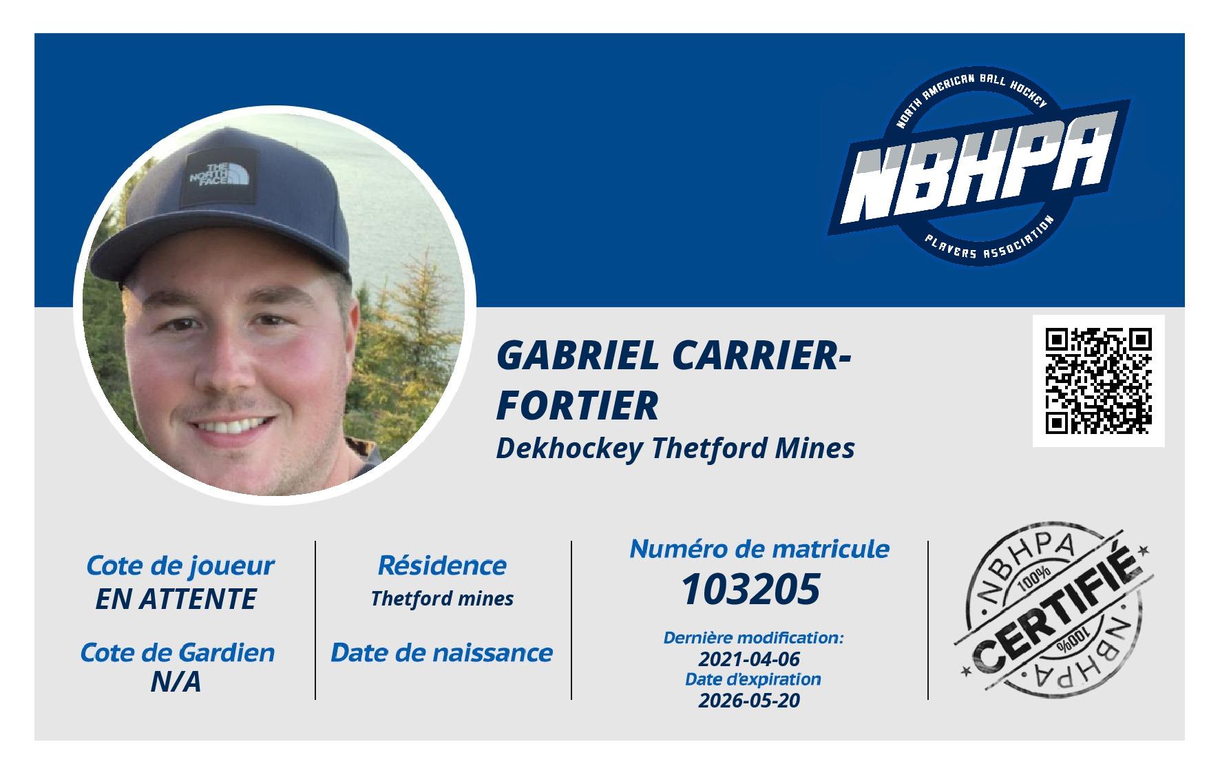 Gabriel Carrier-Fortier