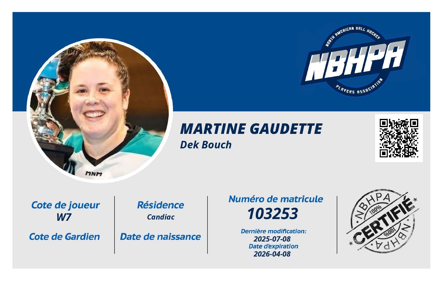 Martine Gaudette