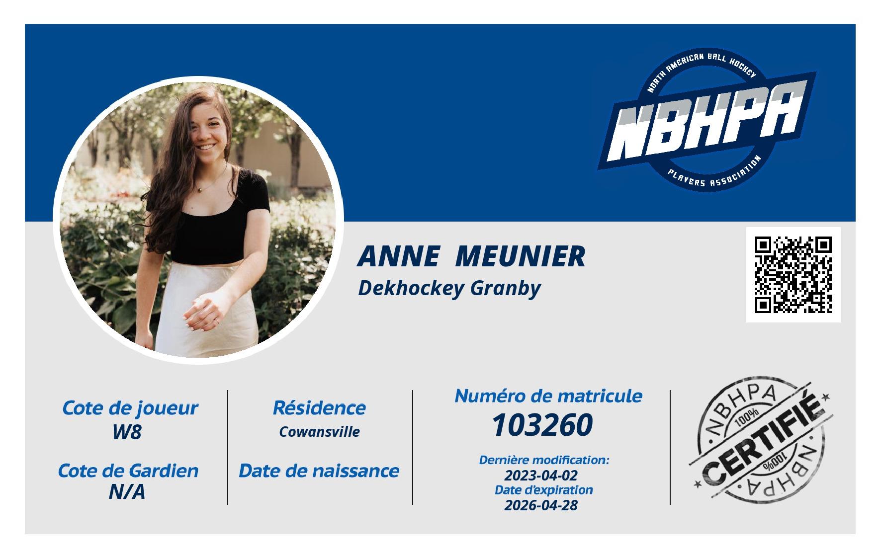 Anne  Meunier