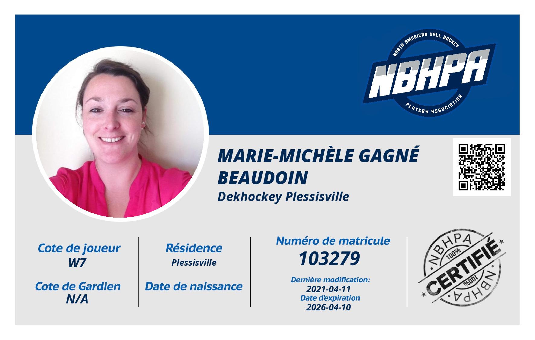 Marie-Michèle Gagné Beaudoin
