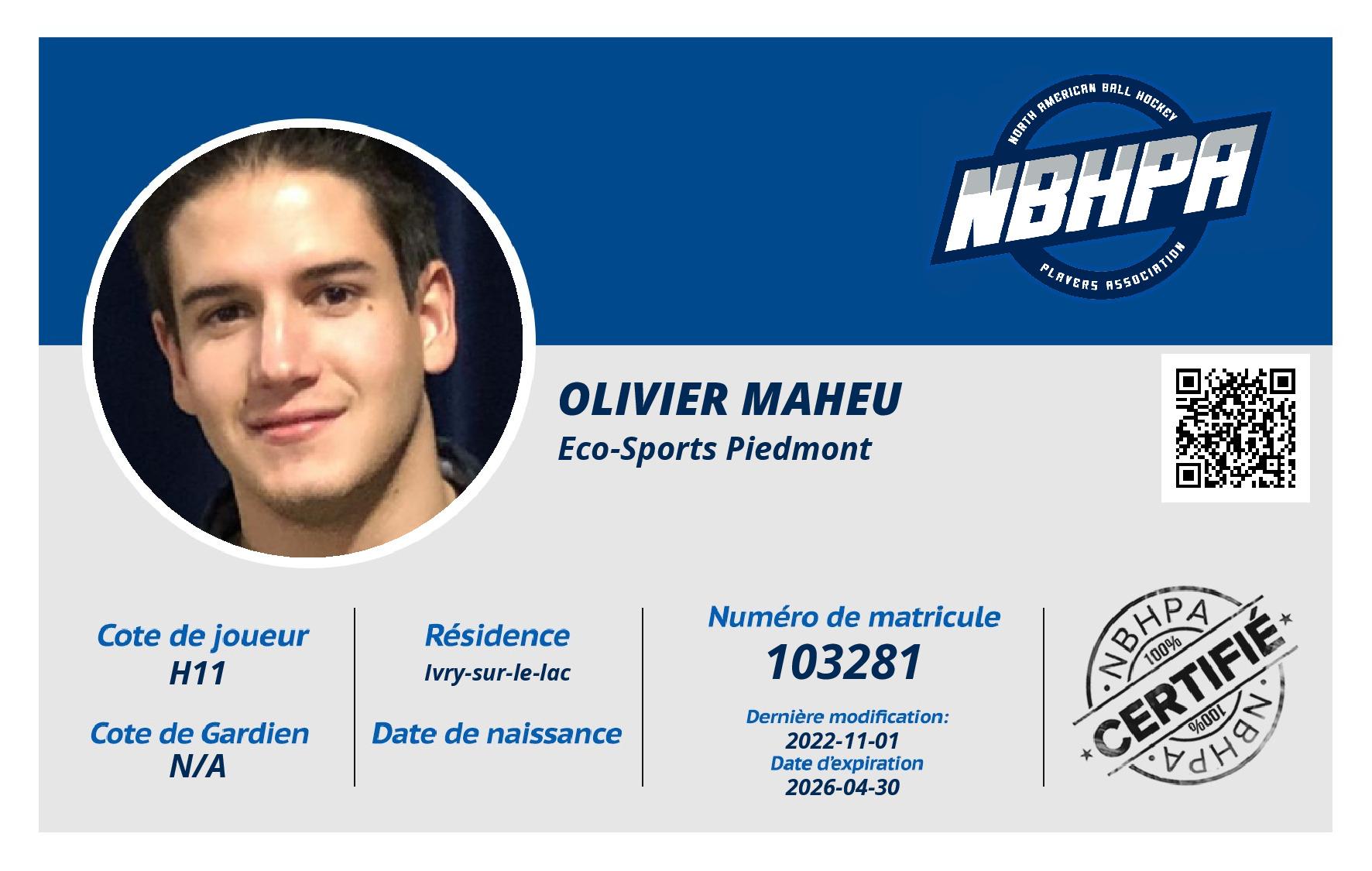 Olivier Maheu