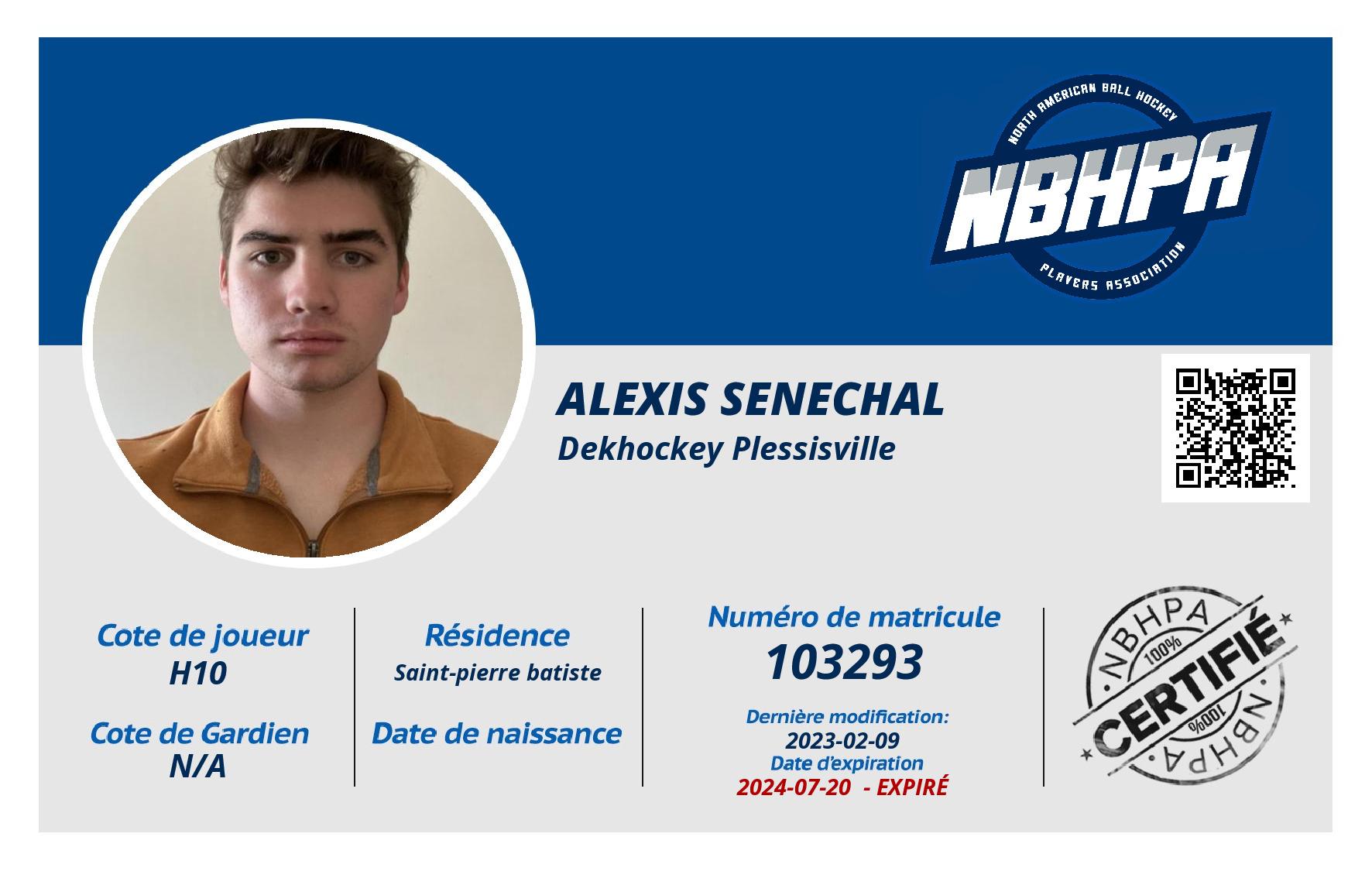 Alexis Senechal