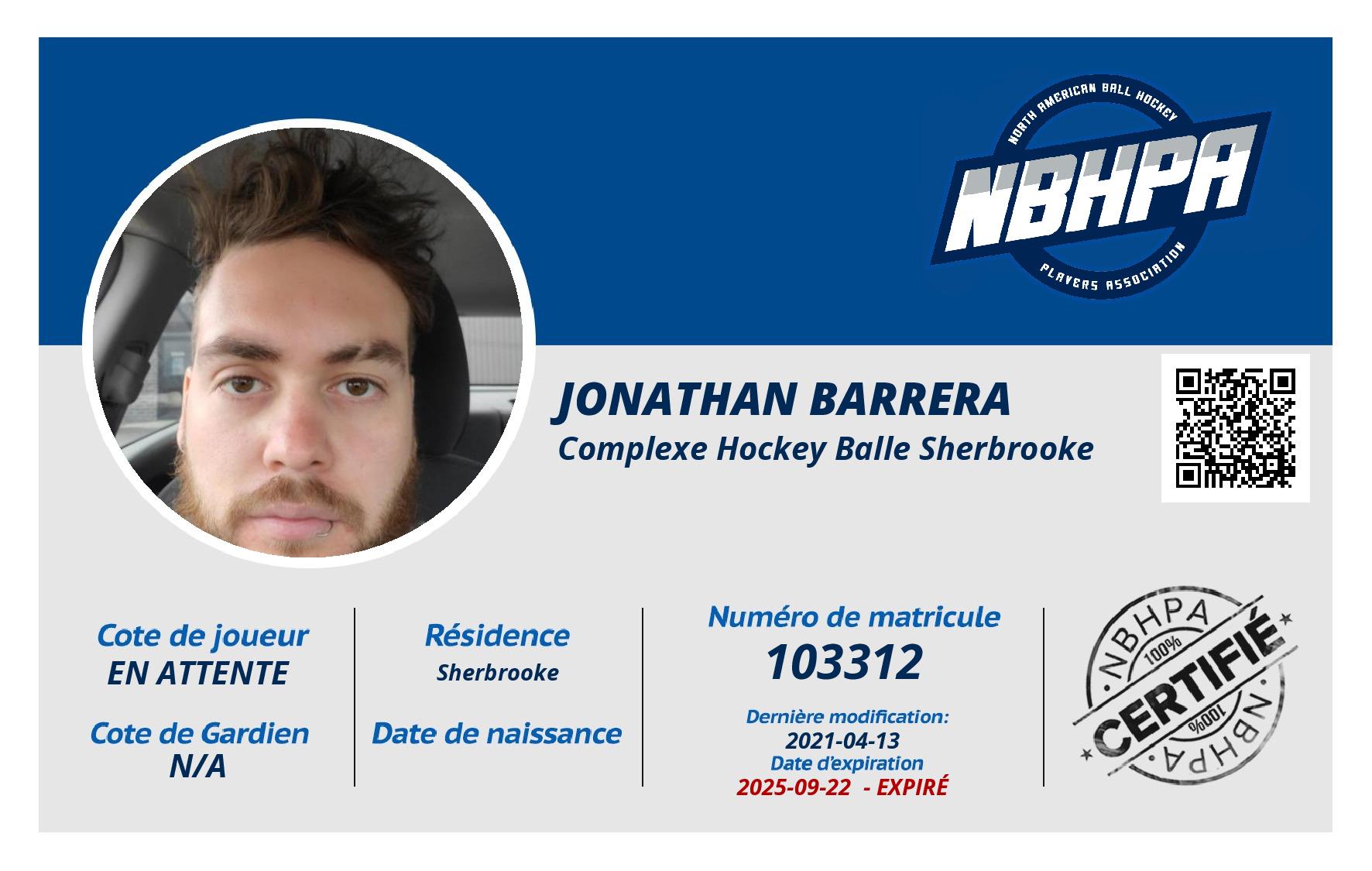 Jonathan Barrera