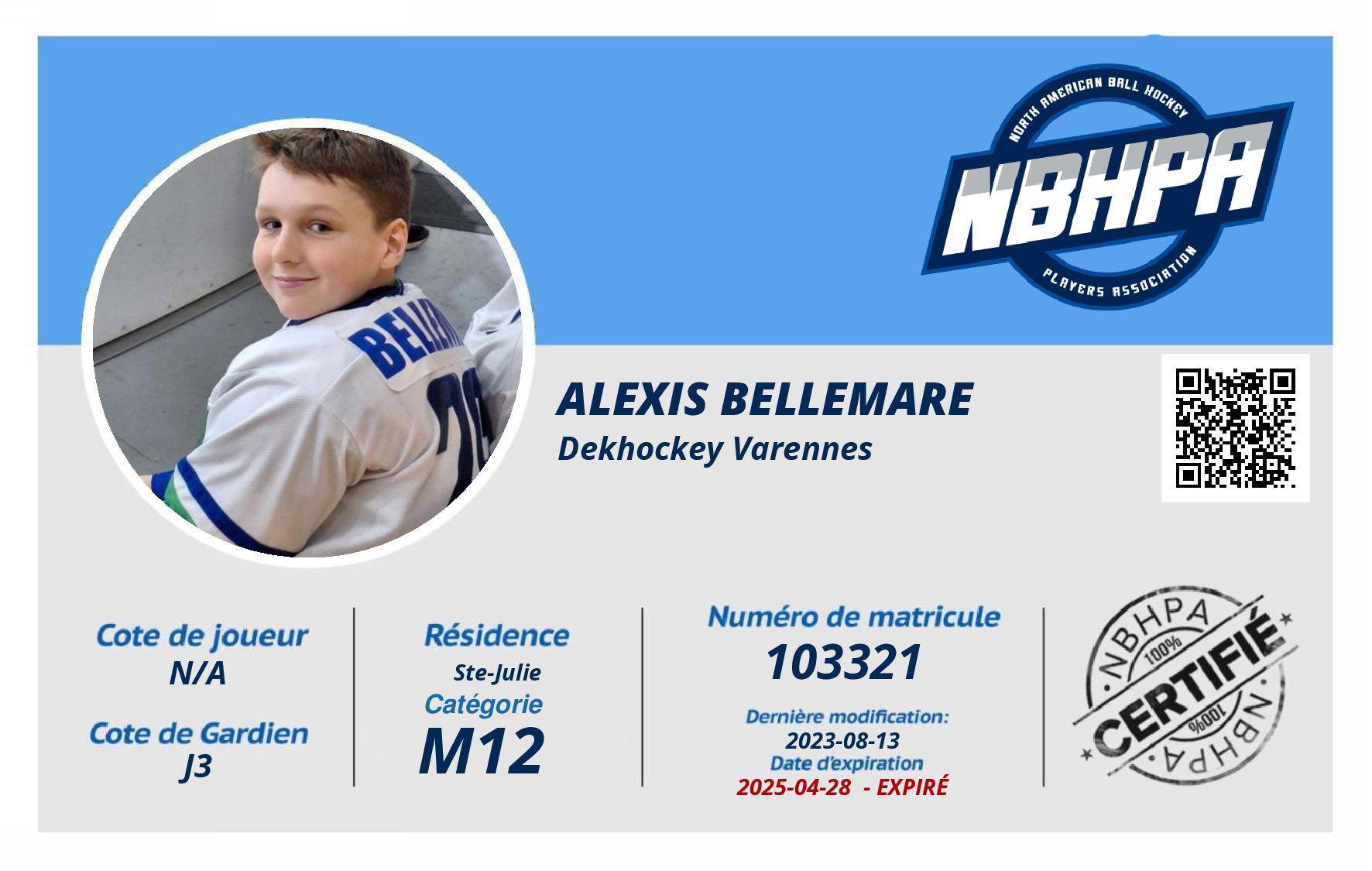 Alexis Bellemare