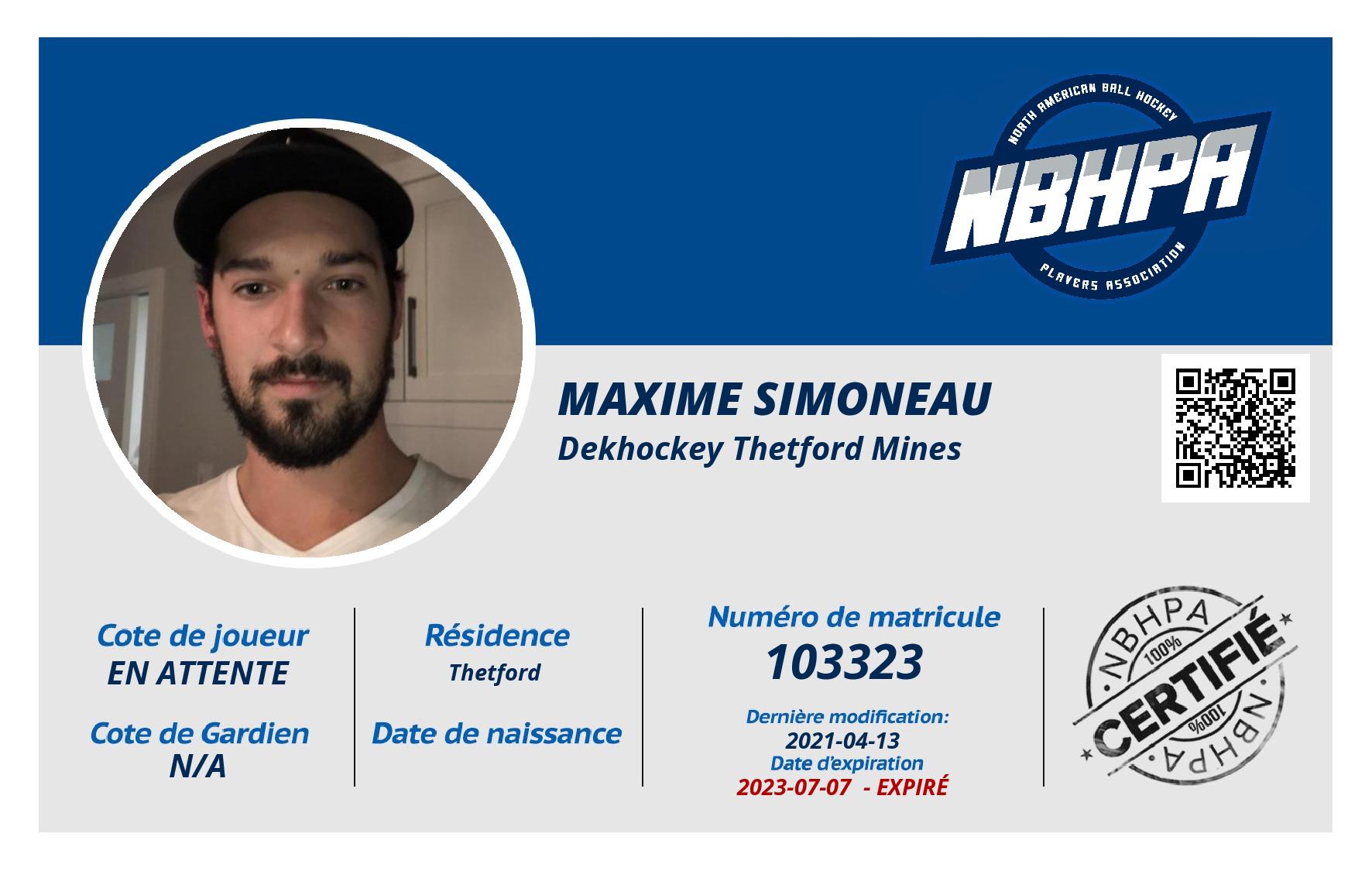 Maxime Simoneau
