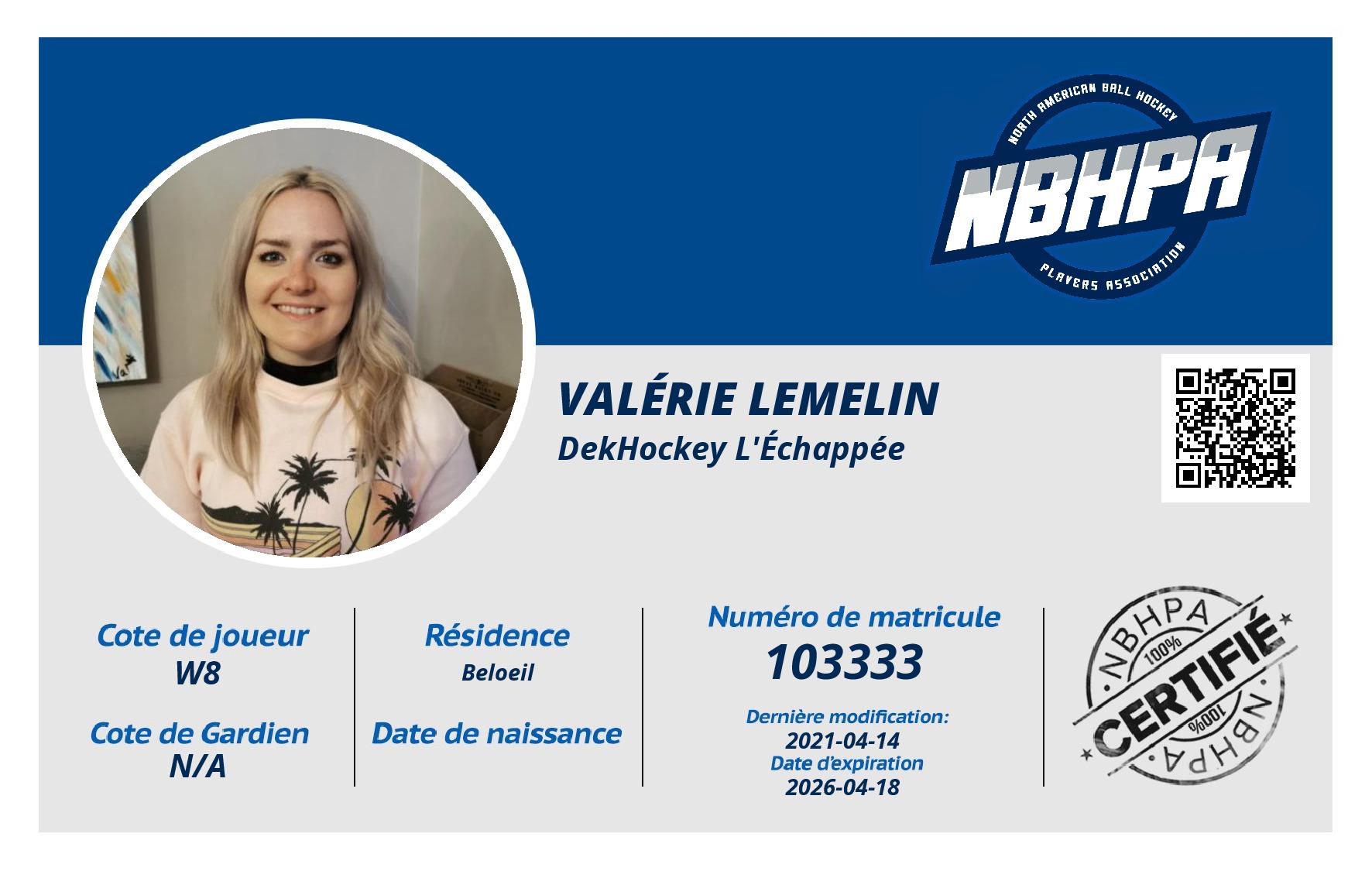 Valérie Lemelin
